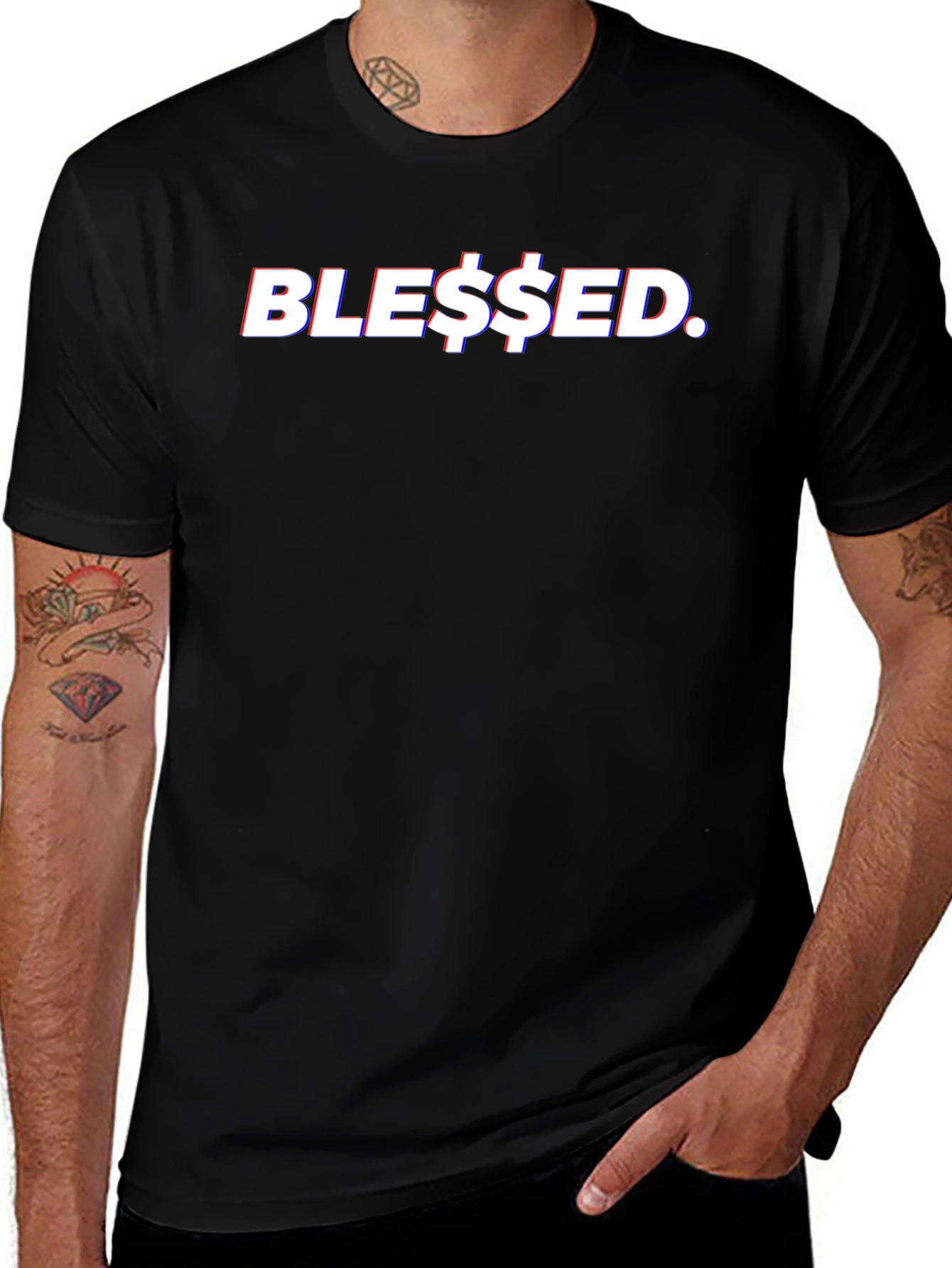Blessed Graphic Tee - Black