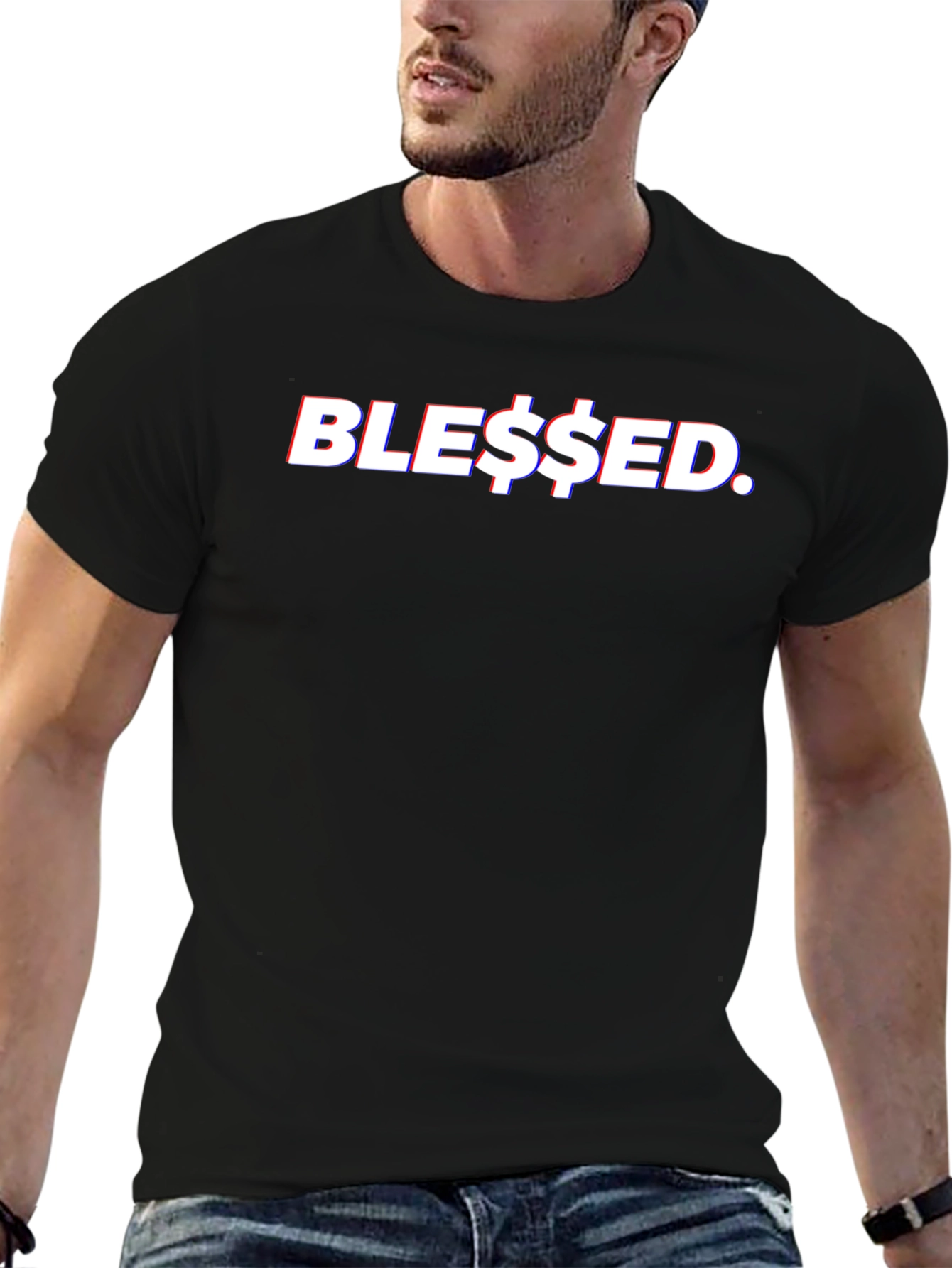 Blessed Graphic Tee - Black