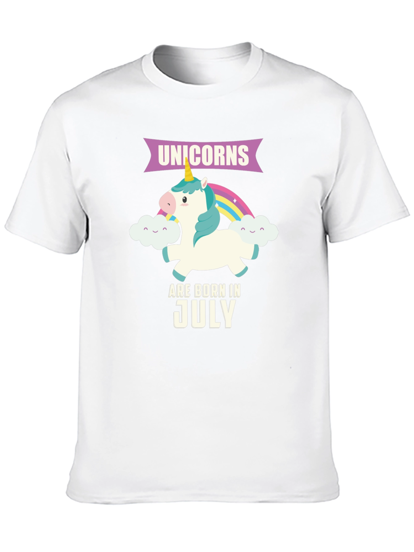 Unicorns Born in July T-Shirt