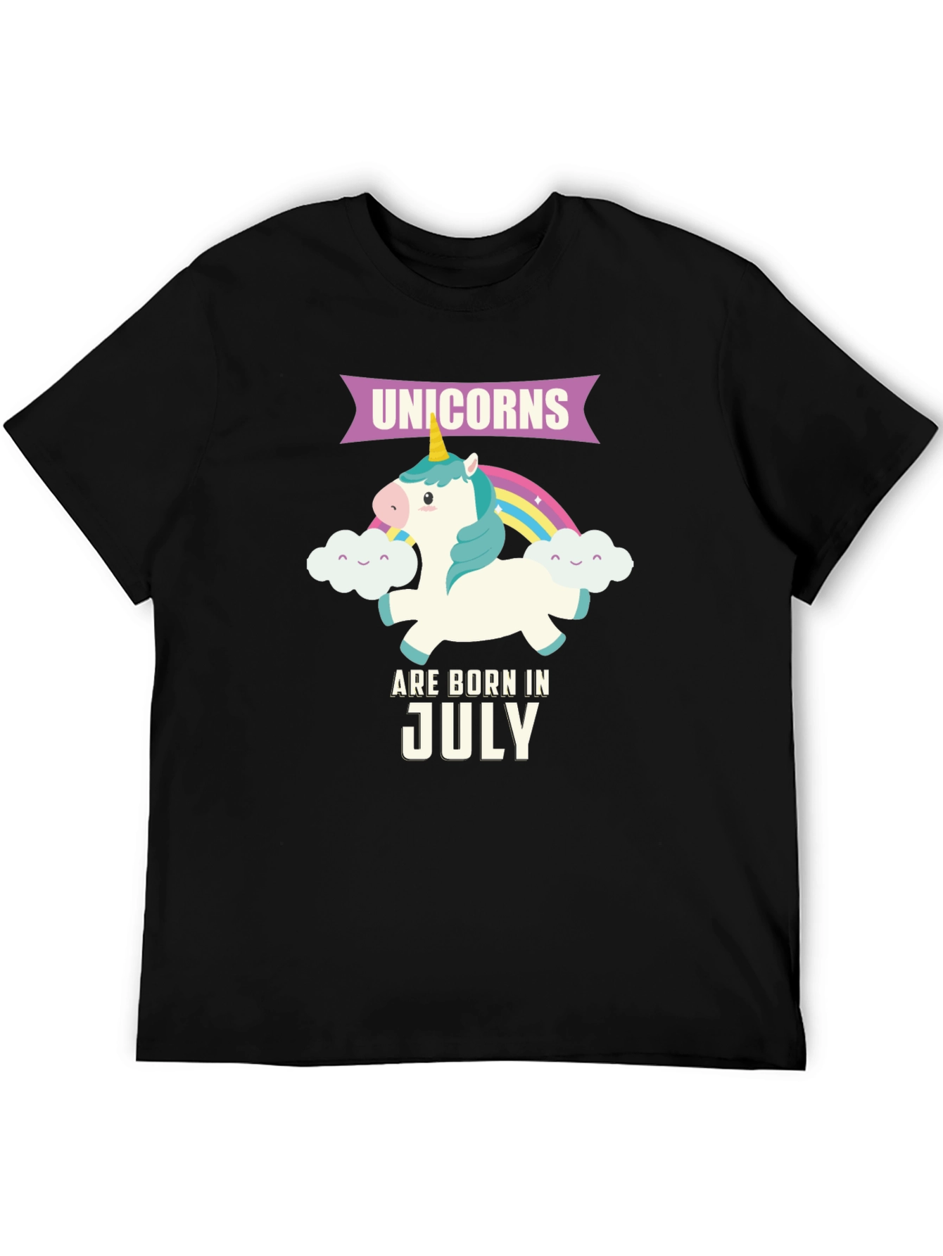 Unicorns Born in July T-Shirt