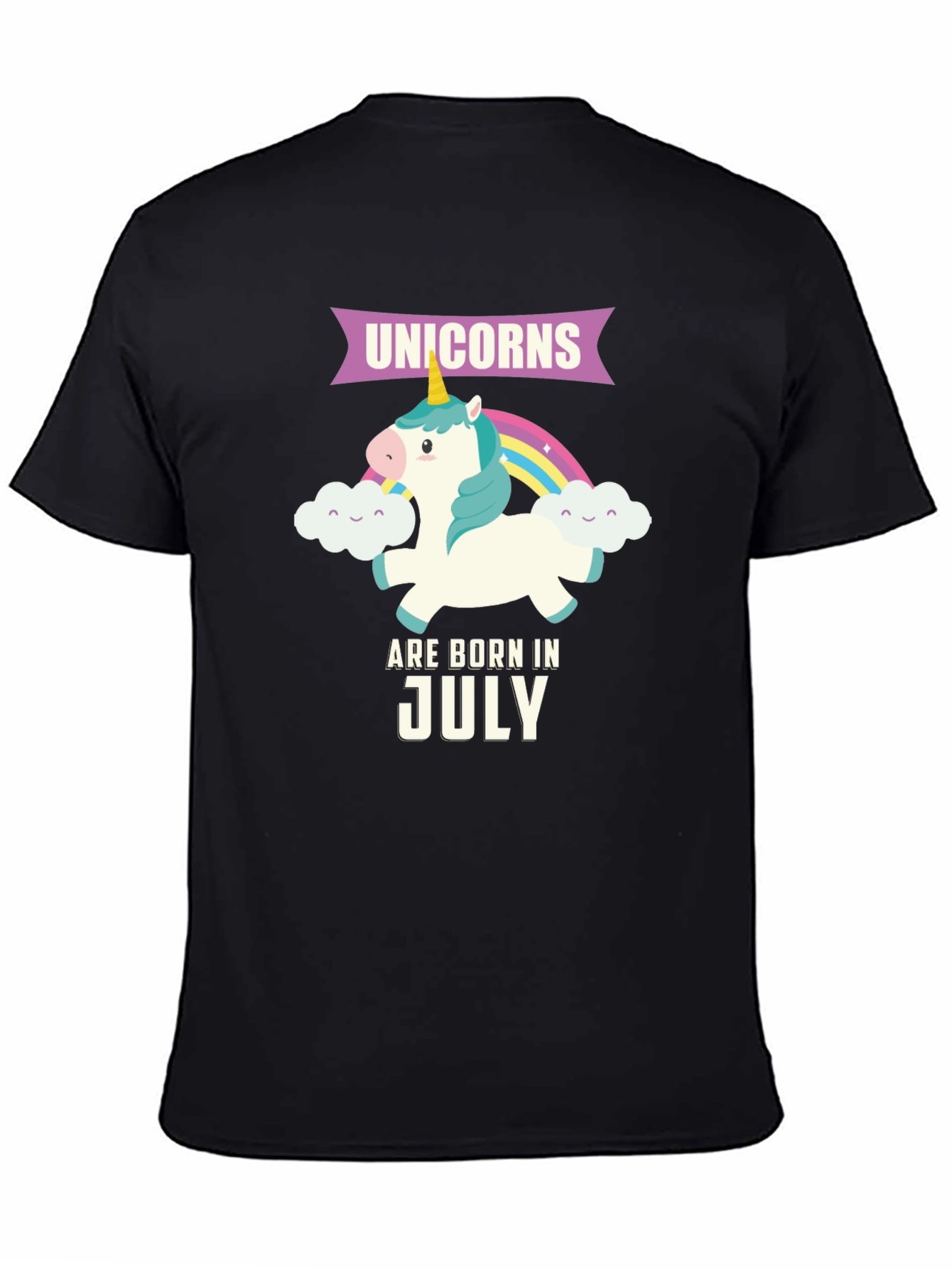 Unicorns Born in July T-Shirt