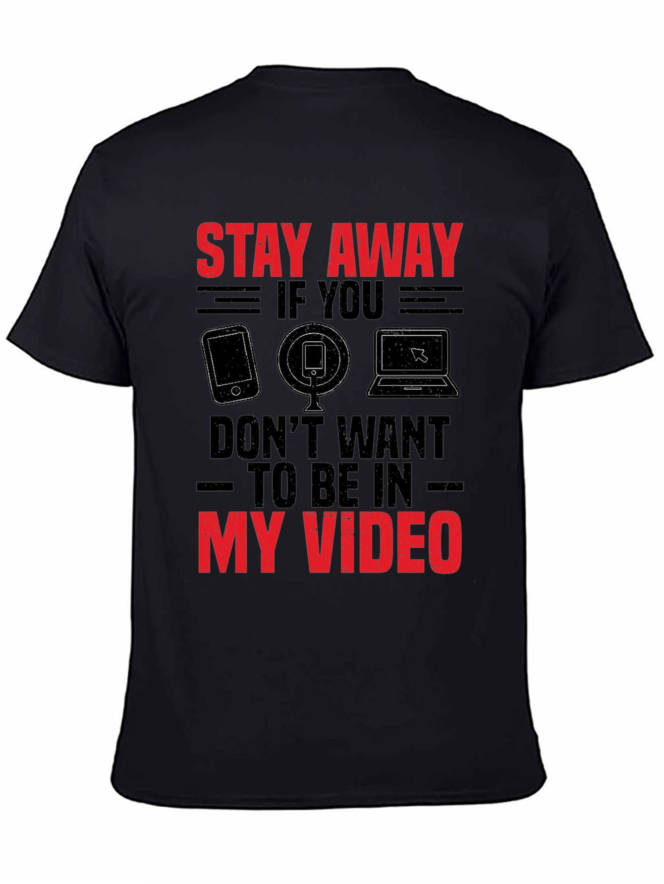 Stay Away My Video T-Shirt Vlogger Shirt