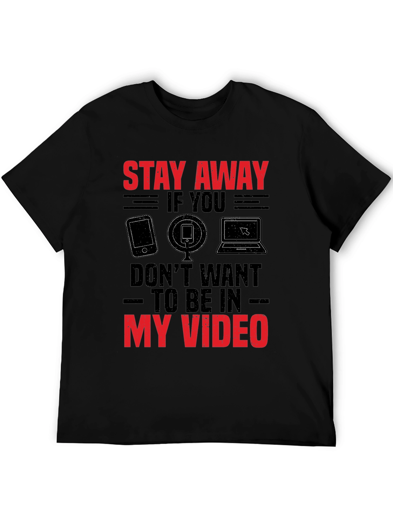 Stay Away My Video T-Shirt Vlogger Shirt