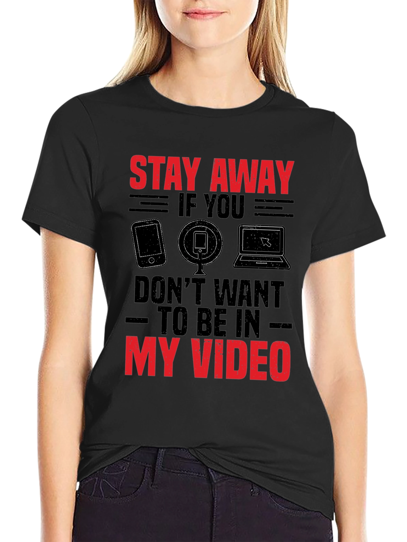 Stay Away My Video T-Shirt Vlogger Shirt