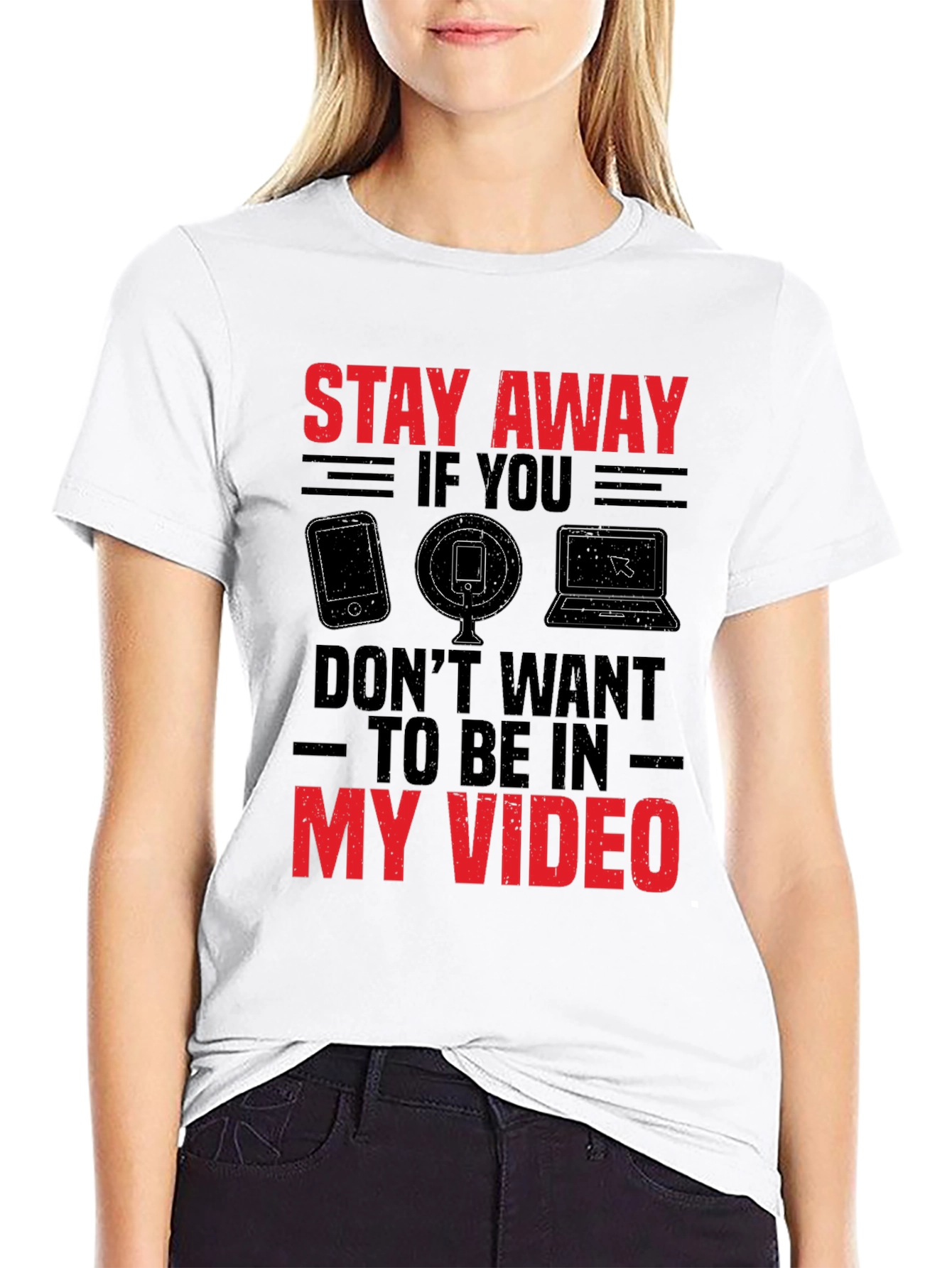 Stay Away My Video T-Shirt Vlogger Shirt