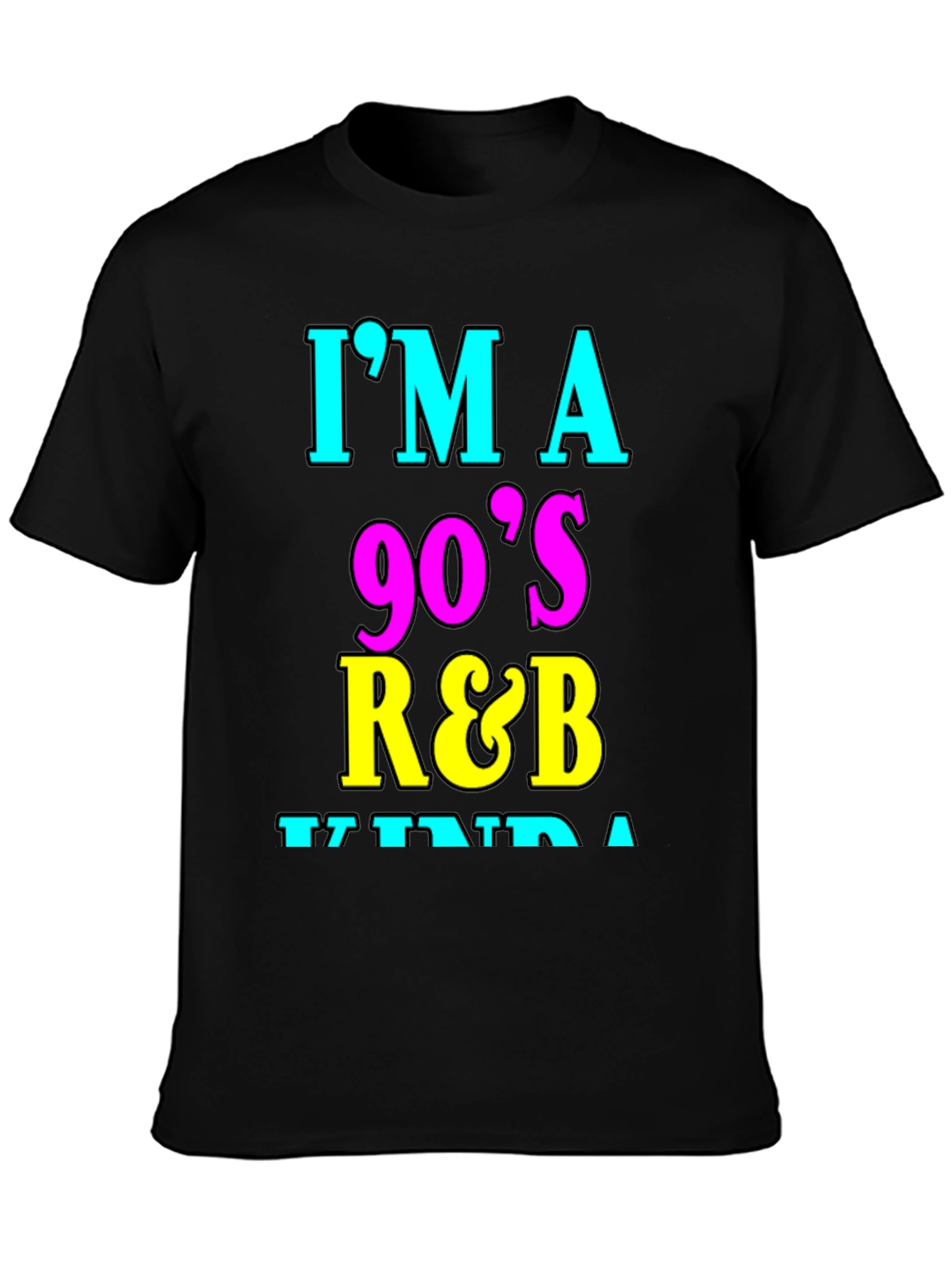 90s R&B Kinda Guy T-Shirt - Black