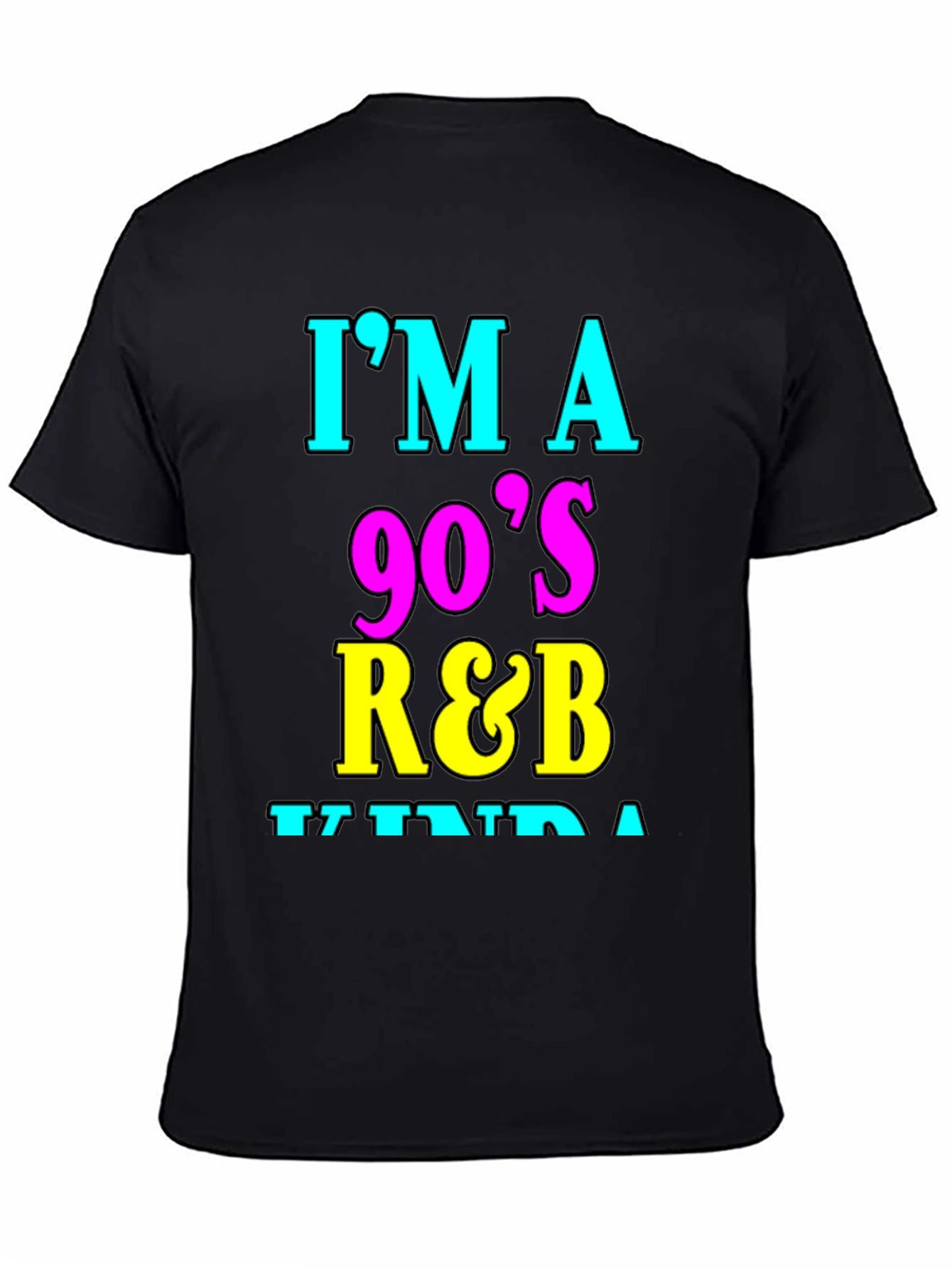 90s R&B Kinda Guy T-Shirt - Black