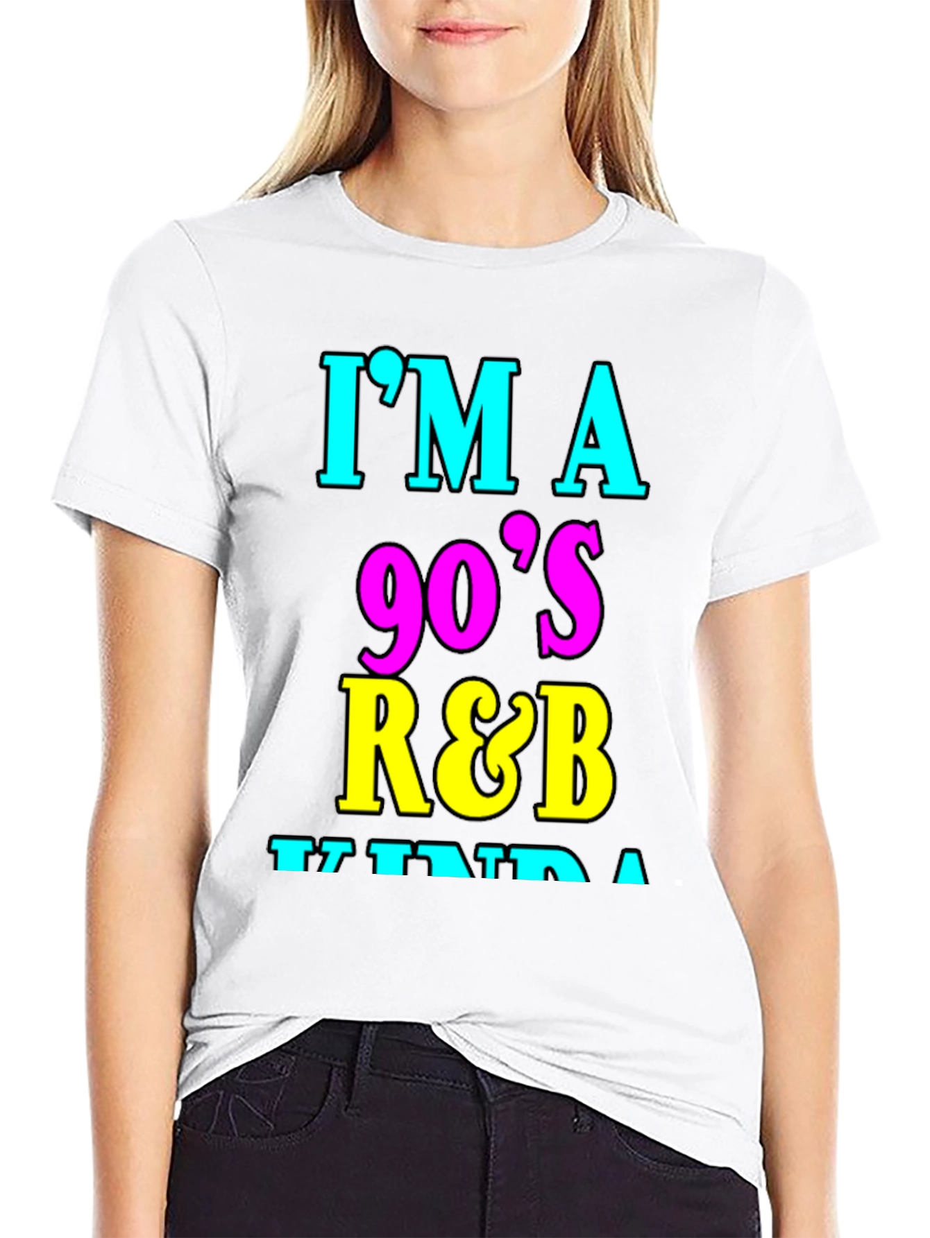 90s R&B Kinda Guy T-Shirt - Black