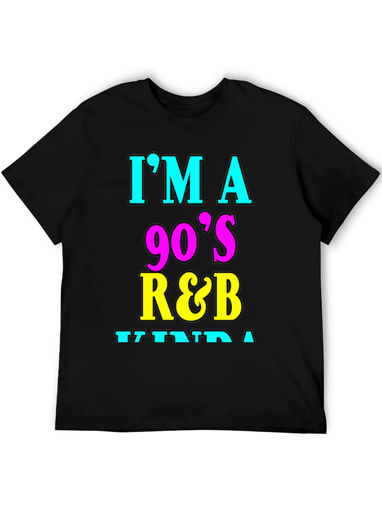 90s R&B Kinda Guy T-Shirt - Black