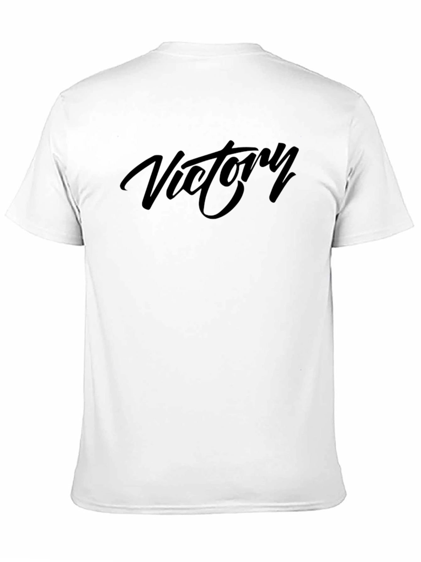 Victory Black Tee - Stylish and Comfortable