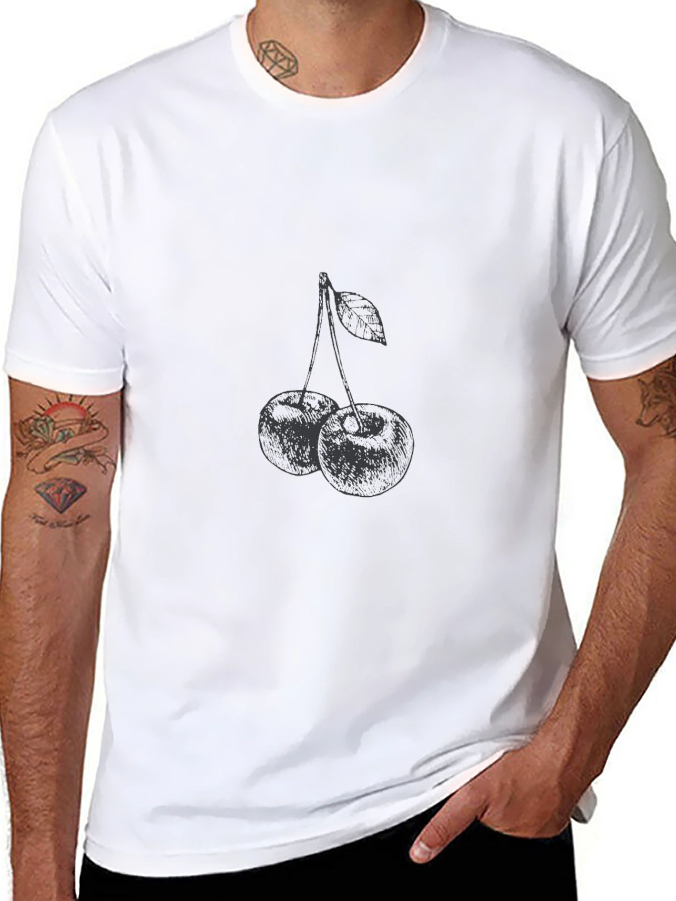 Black Cherry Graphic T-Shirt