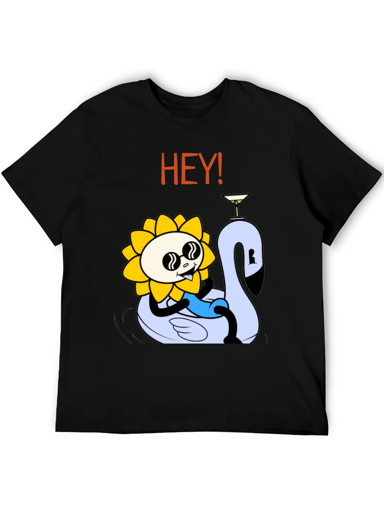 Cool Sunflower Swan Lake Party Tee