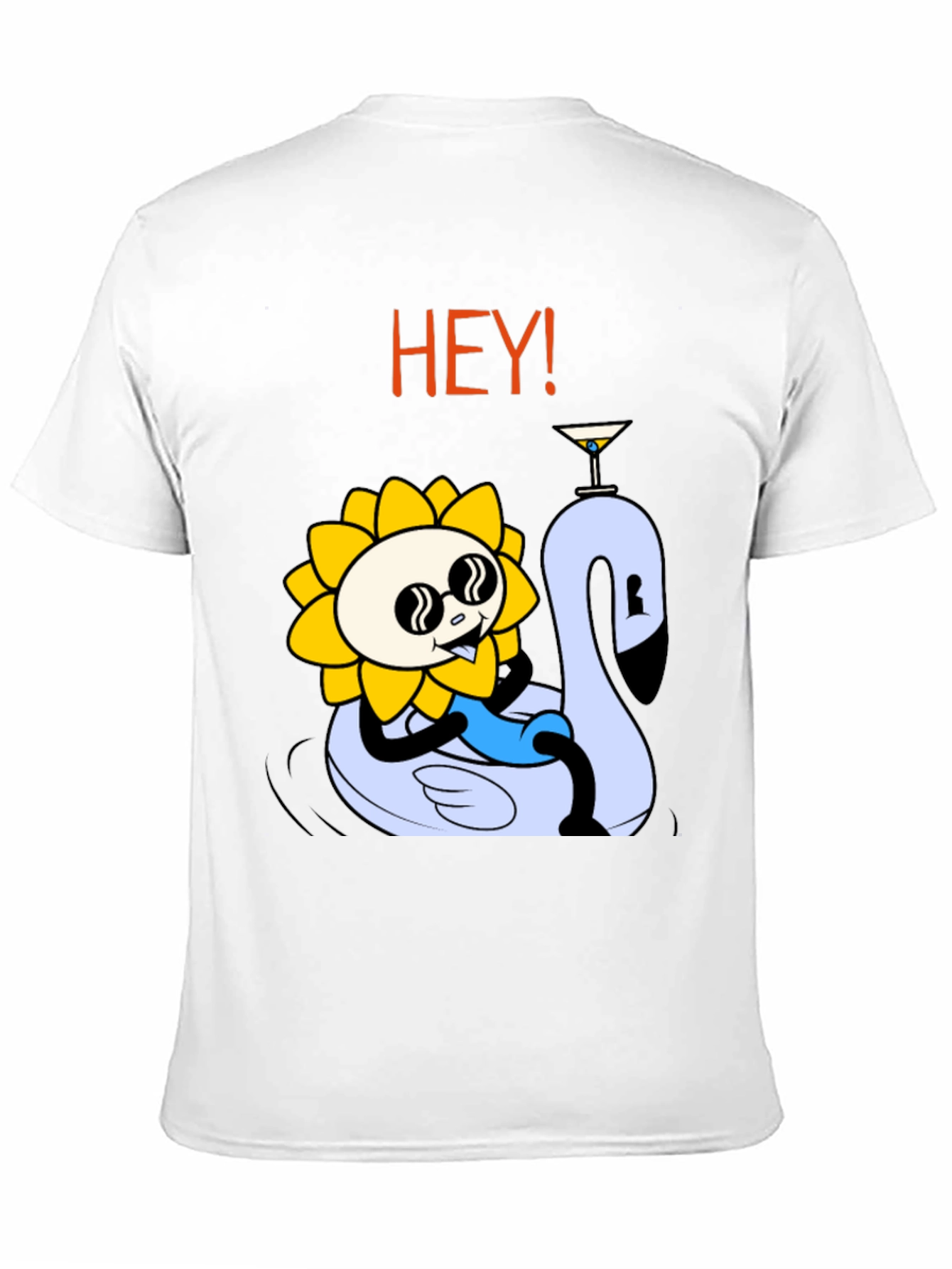 Cool Sunflower Swan Lake Party Tee