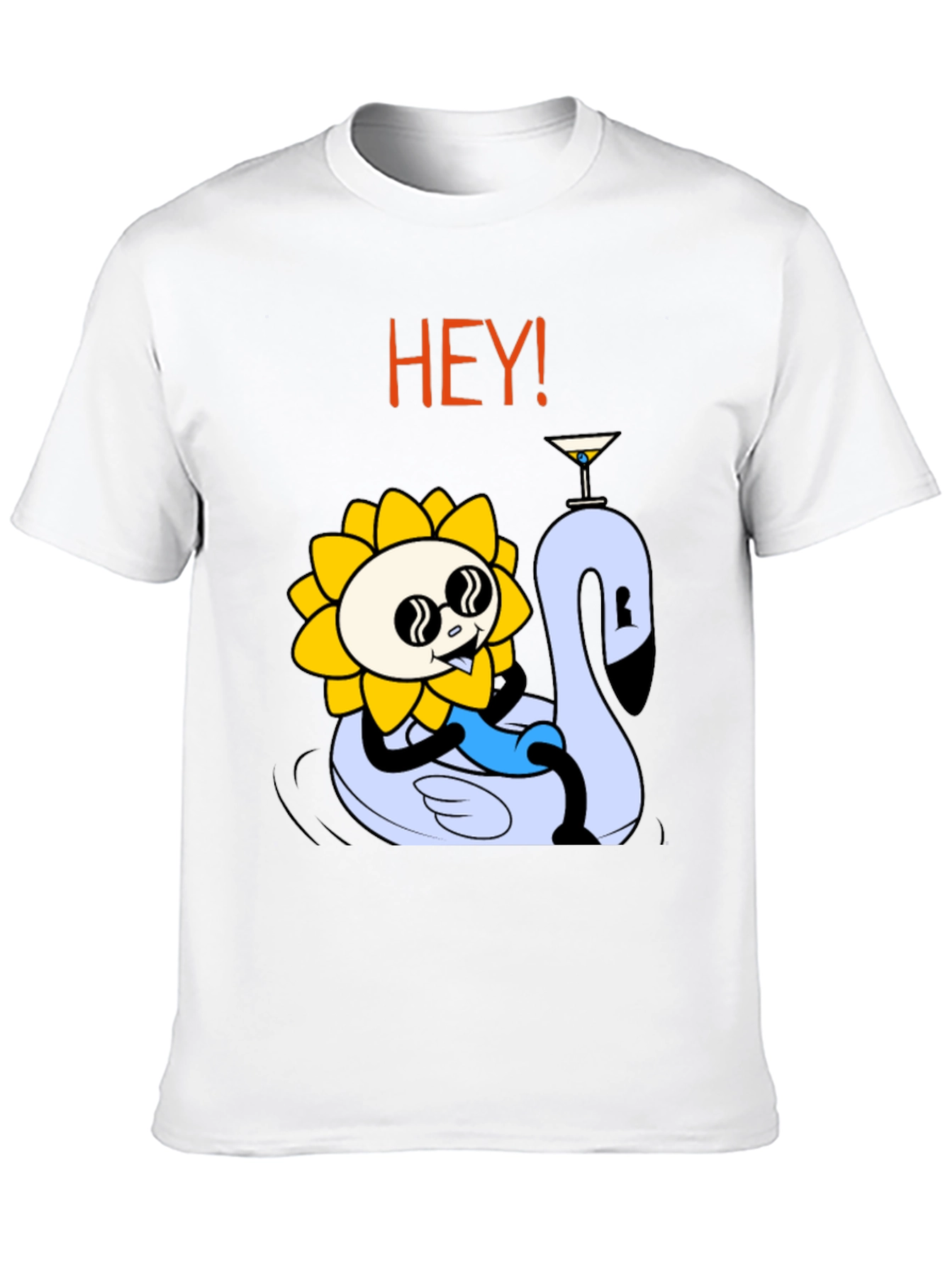 Cool Sunflower Swan Lake Party Tee