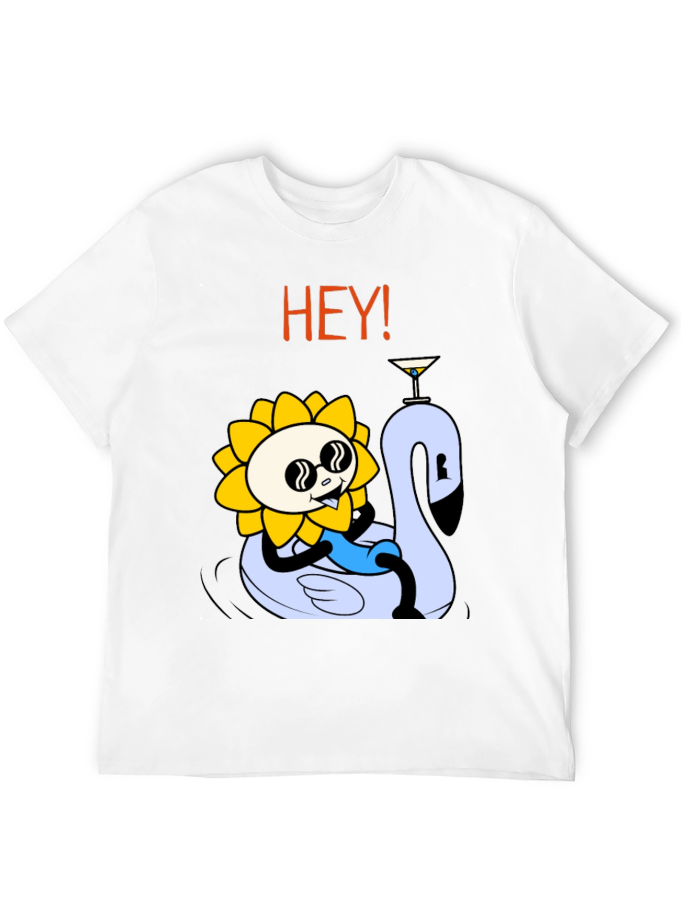 Cool Sunflower Swan Lake Party Tee