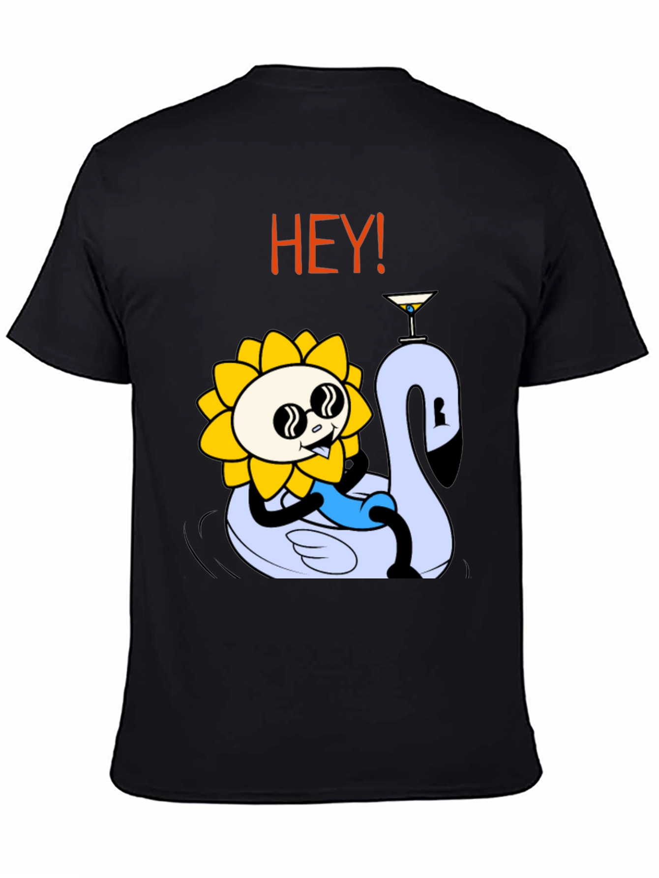 Cool Sunflower Swan Lake Party Tee