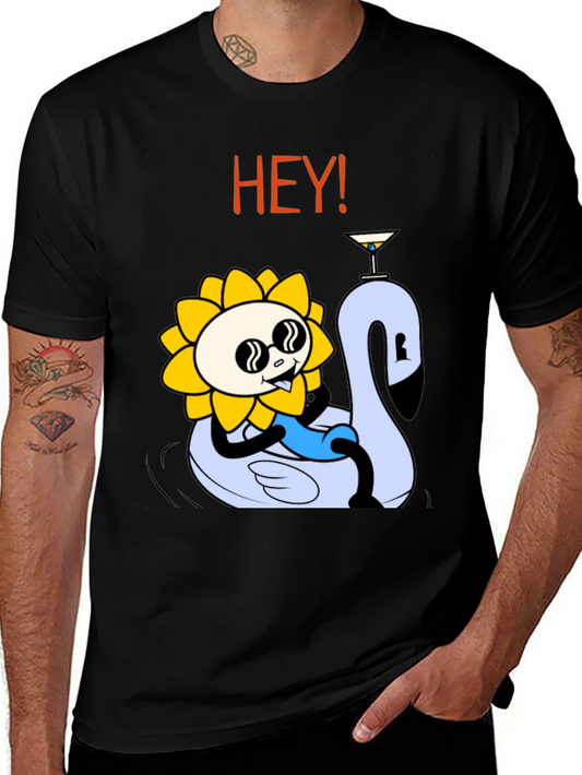 Cool Sunflower Swan Lake Party Tee