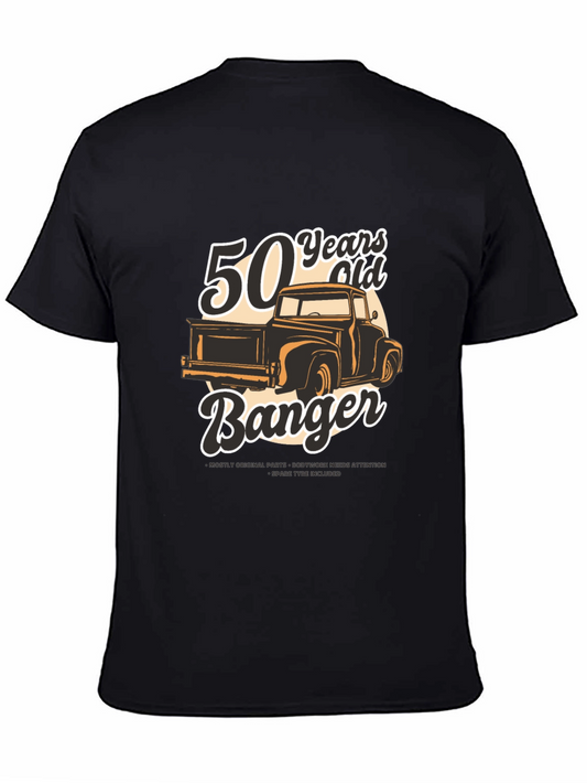 50 Years Old Banger T-Shirt Classic Car Tee