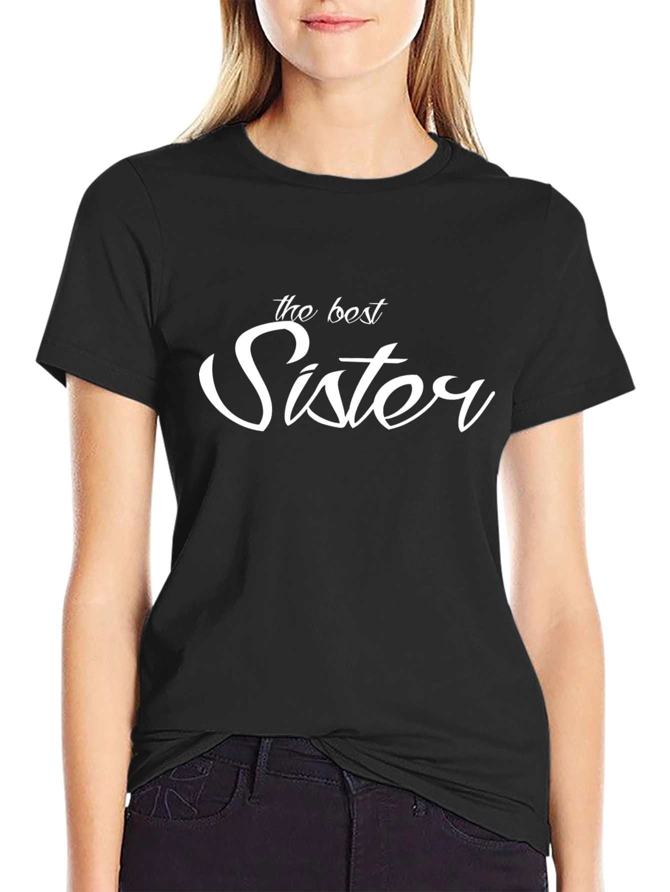 Best Sister Black T-Shirt
