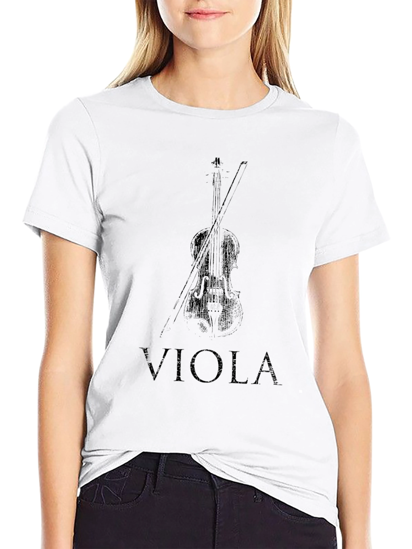 Viola T-Shirt: Musical Instrument Tee