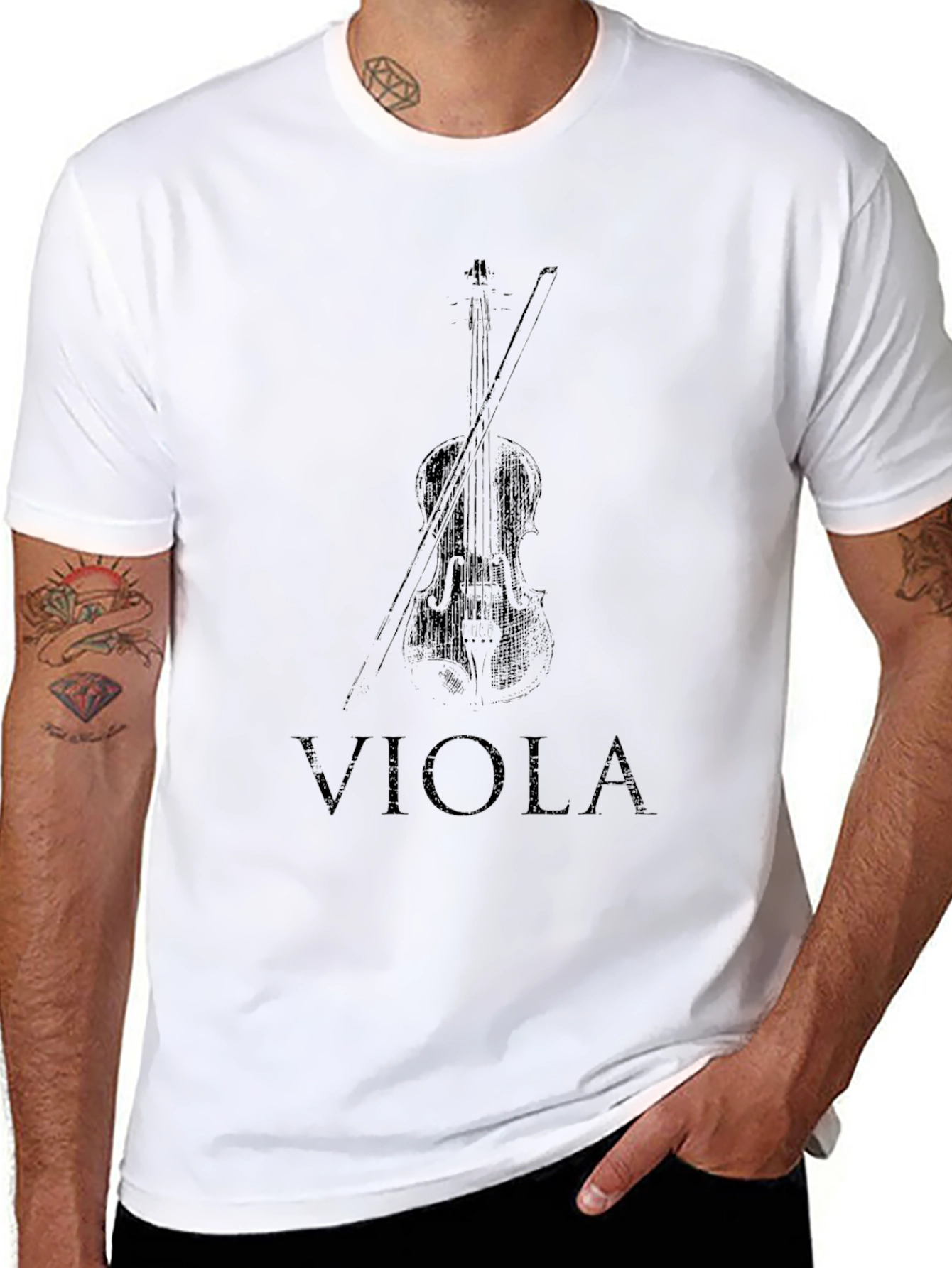 Viola T-Shirt: Musical Instrument Tee