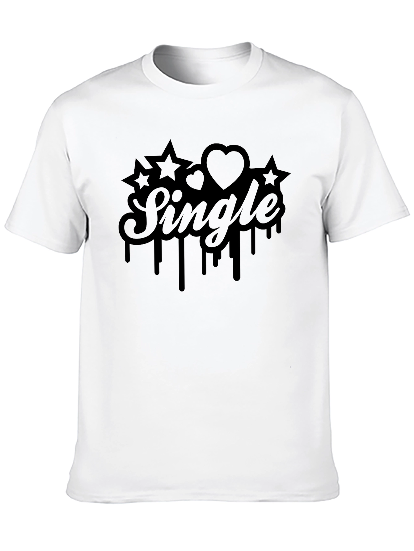 Single Graphic Tee - Black T-Shirt