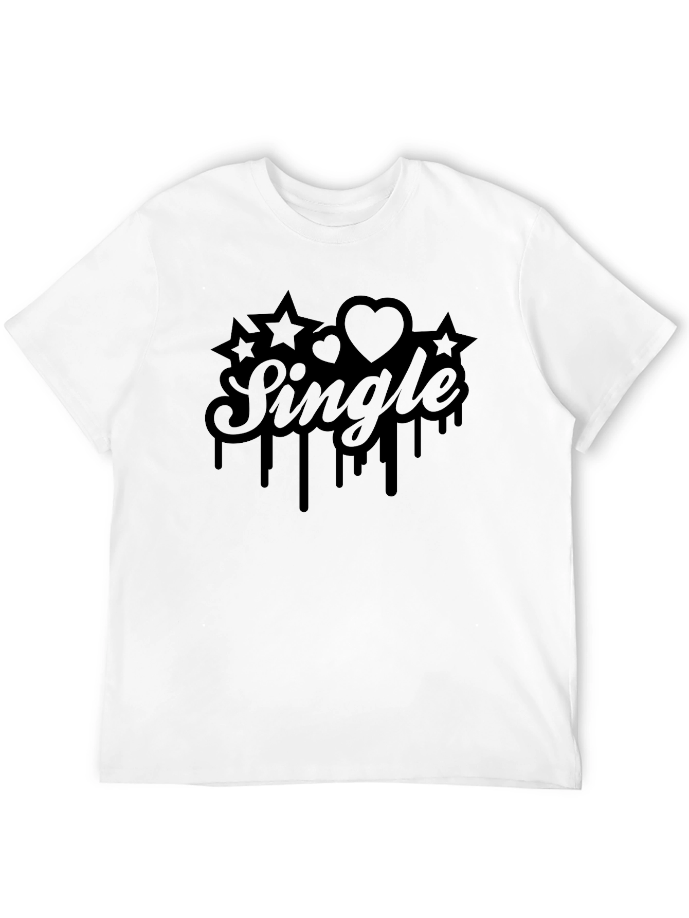 Single Graphic Tee - Black T-Shirt