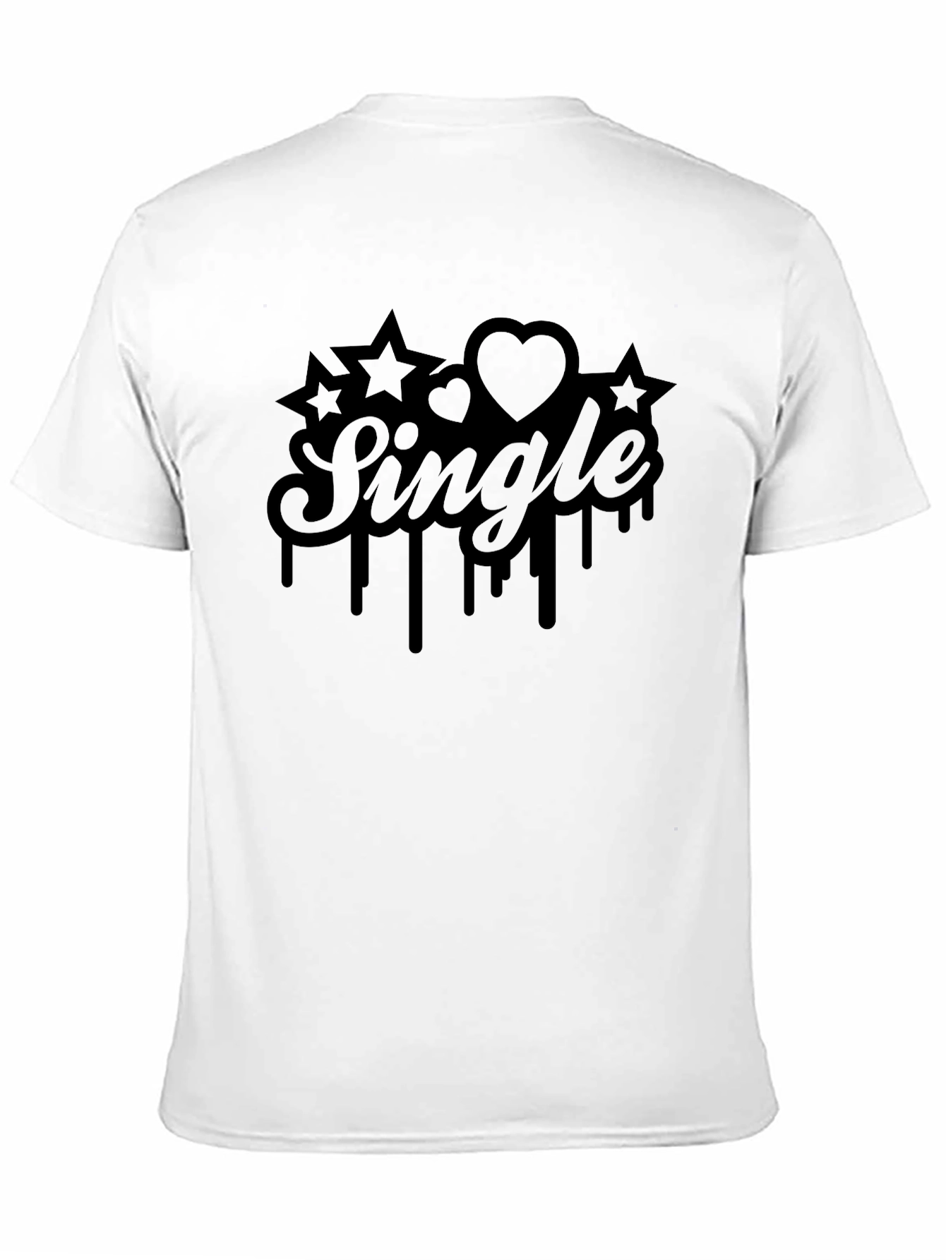 Single Graphic Tee - Black T-Shirt