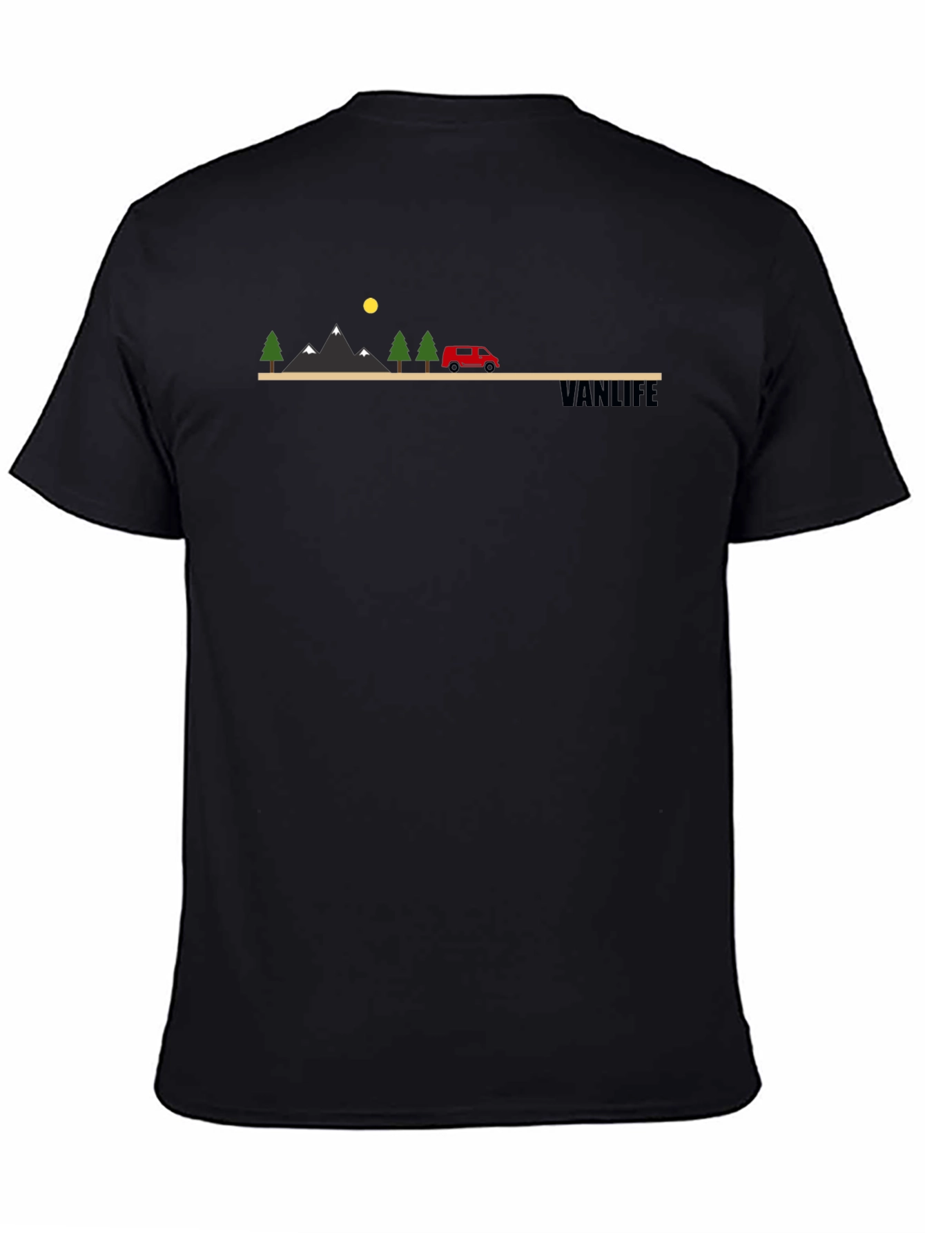 Vanlife Landscape Graphic Tee - Adventure Awaits!