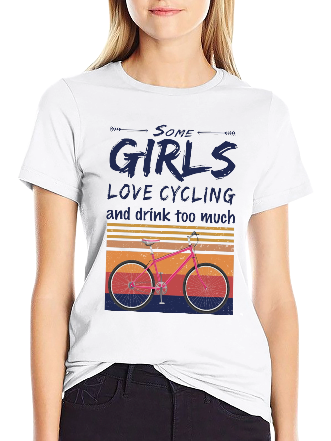 Some Girls Love Cycling T-Shirt