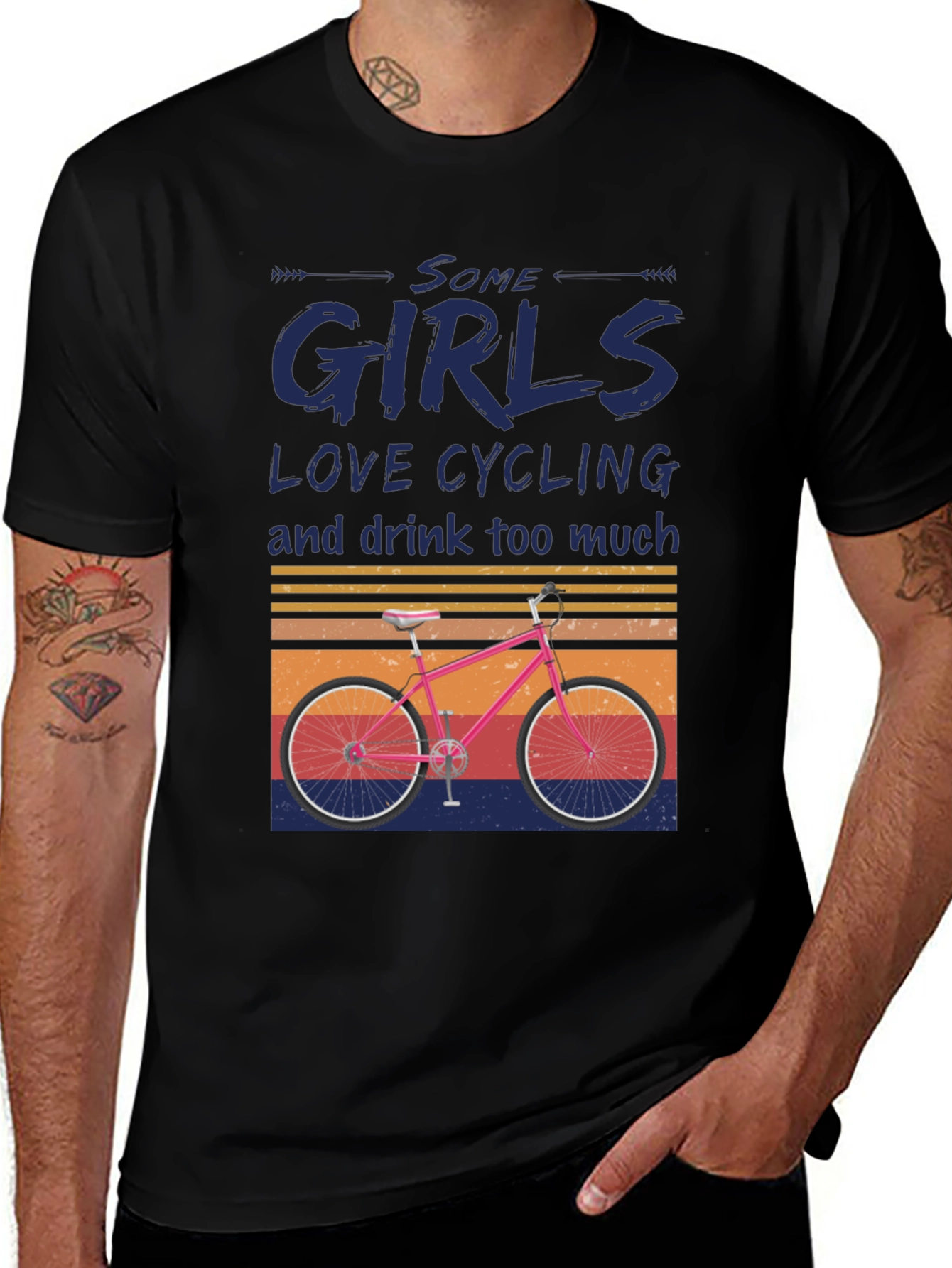 Some Girls Love Cycling T-Shirt