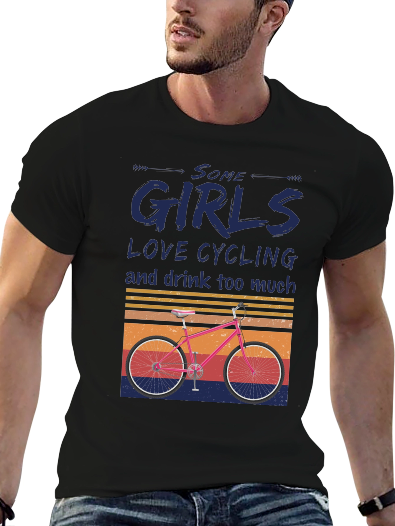 Some Girls Love Cycling T-Shirt