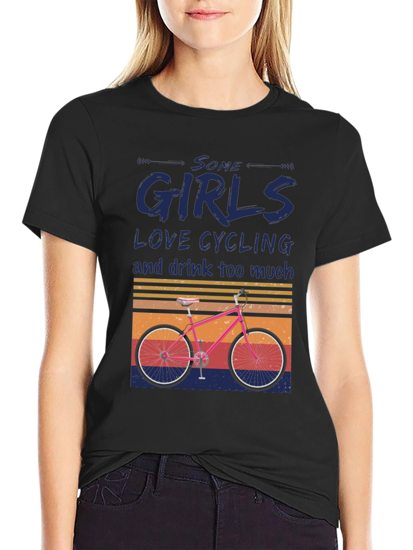 Some Girls Love Cycling T-Shirt