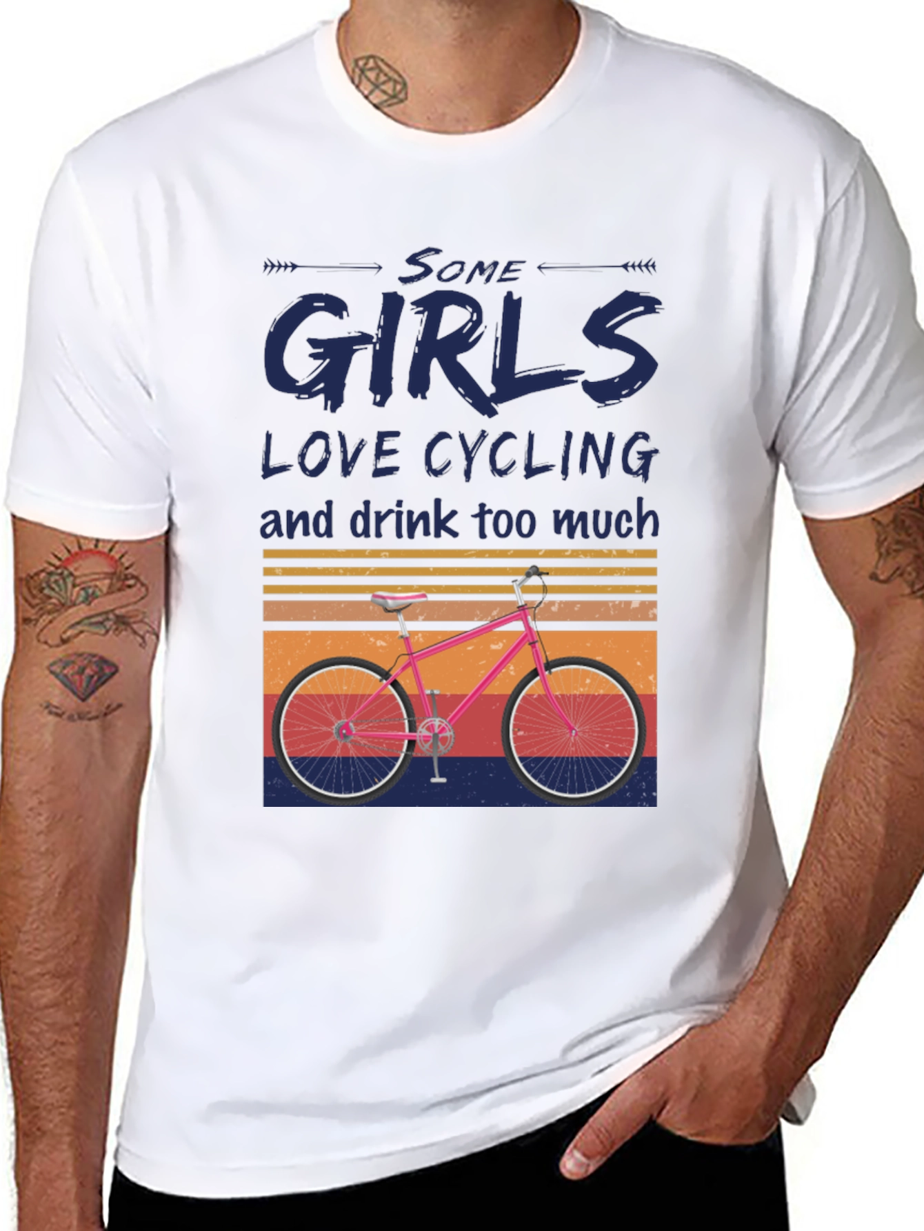 Some Girls Love Cycling T-Shirt