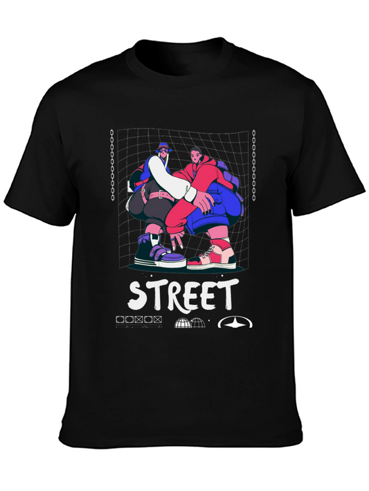 Street Style Graphic Print T-Shirt