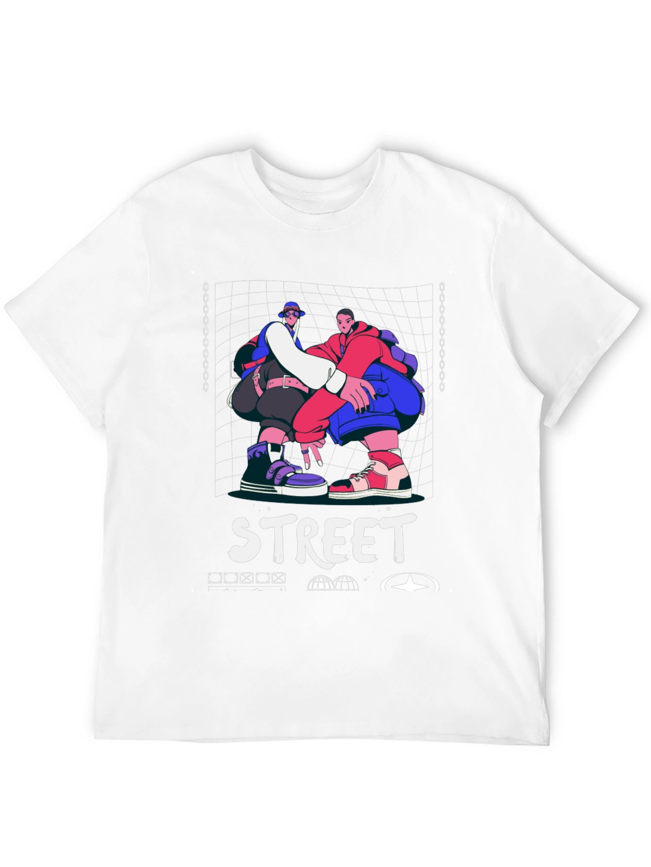 Street Style Graphic Print T-Shirt