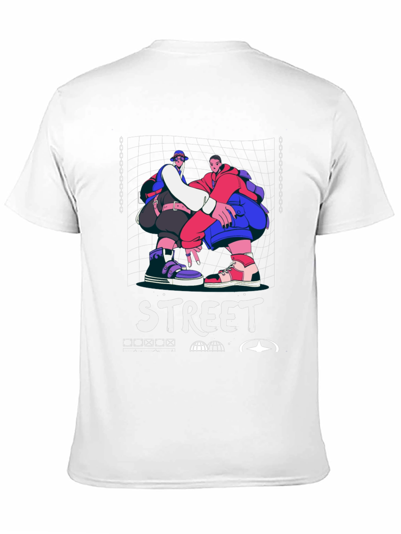 Street Style Graphic Print T-Shirt