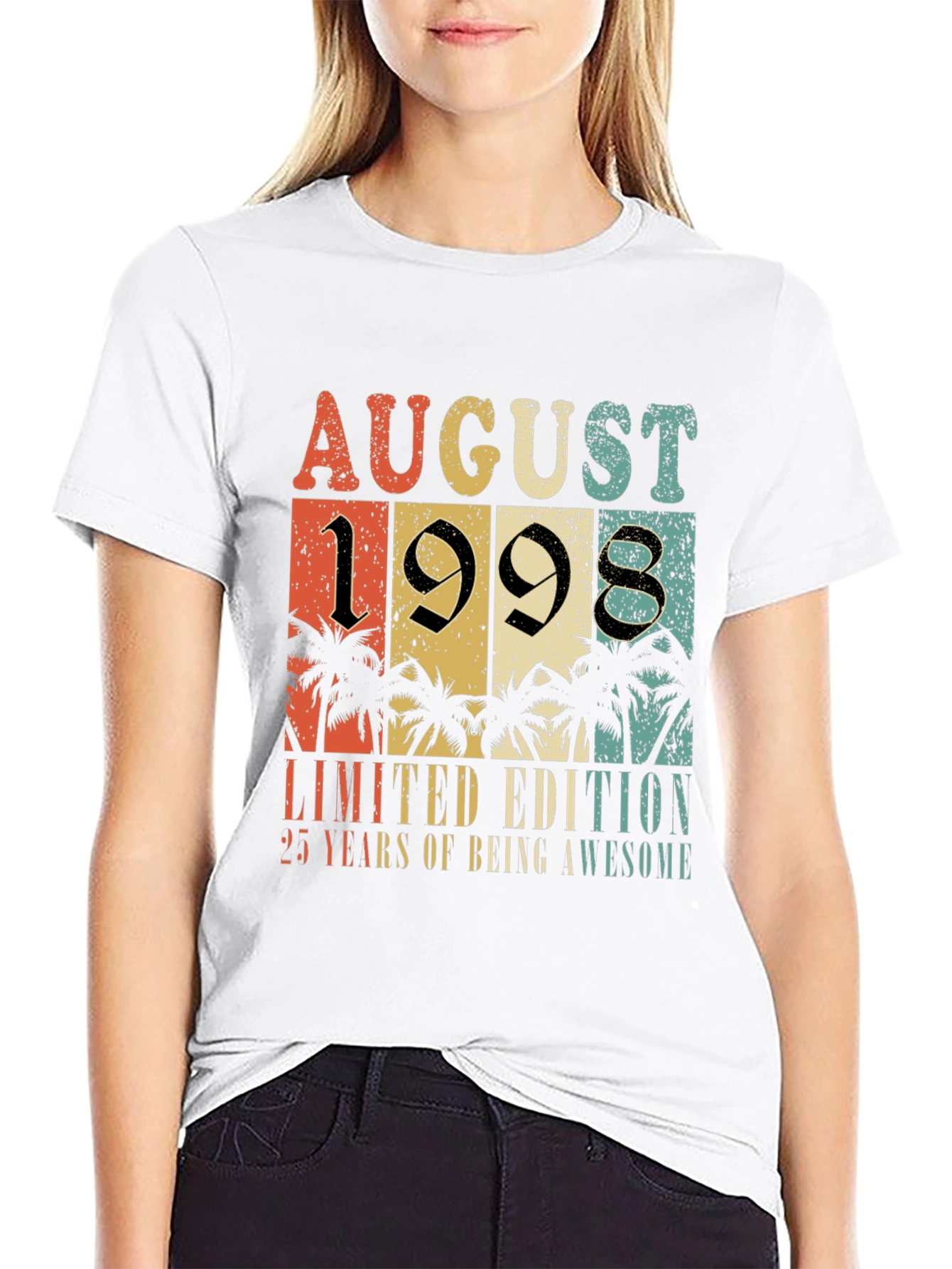 August 1998 Limited Edition 25th Birthday T-Shirt