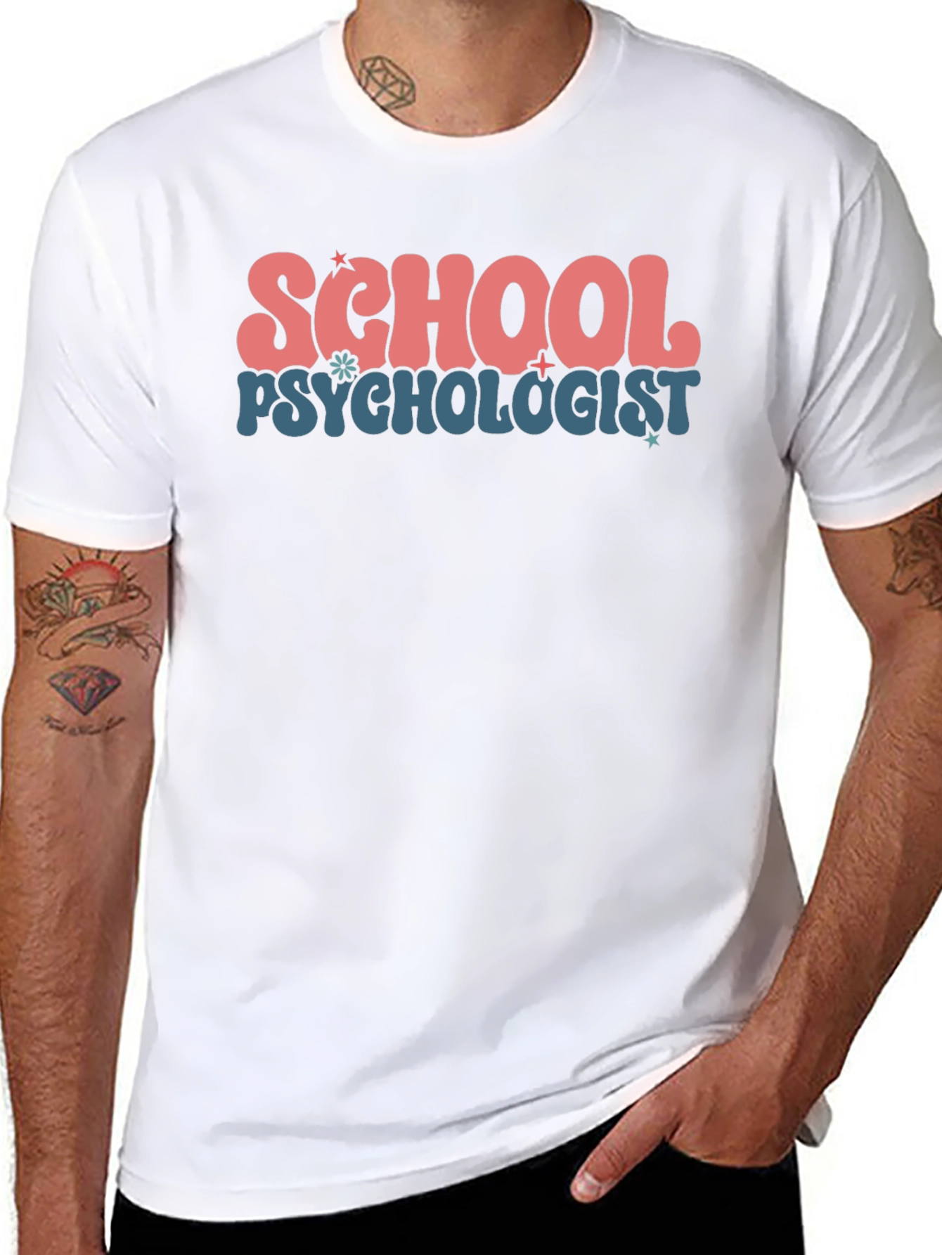 School Psychologist Graphic T-Shirt