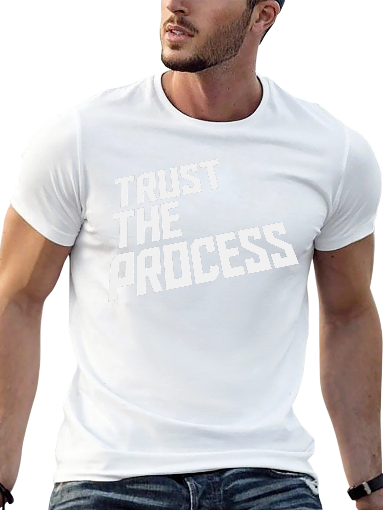 Trust The Process Black T-Shirt