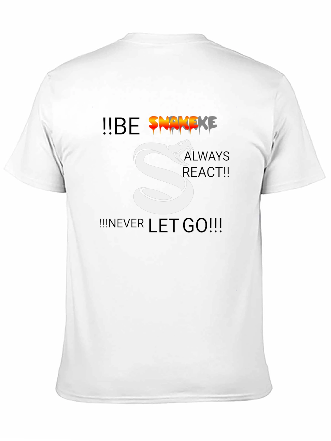 Be Snake - Motivational Graphic T-Shirt