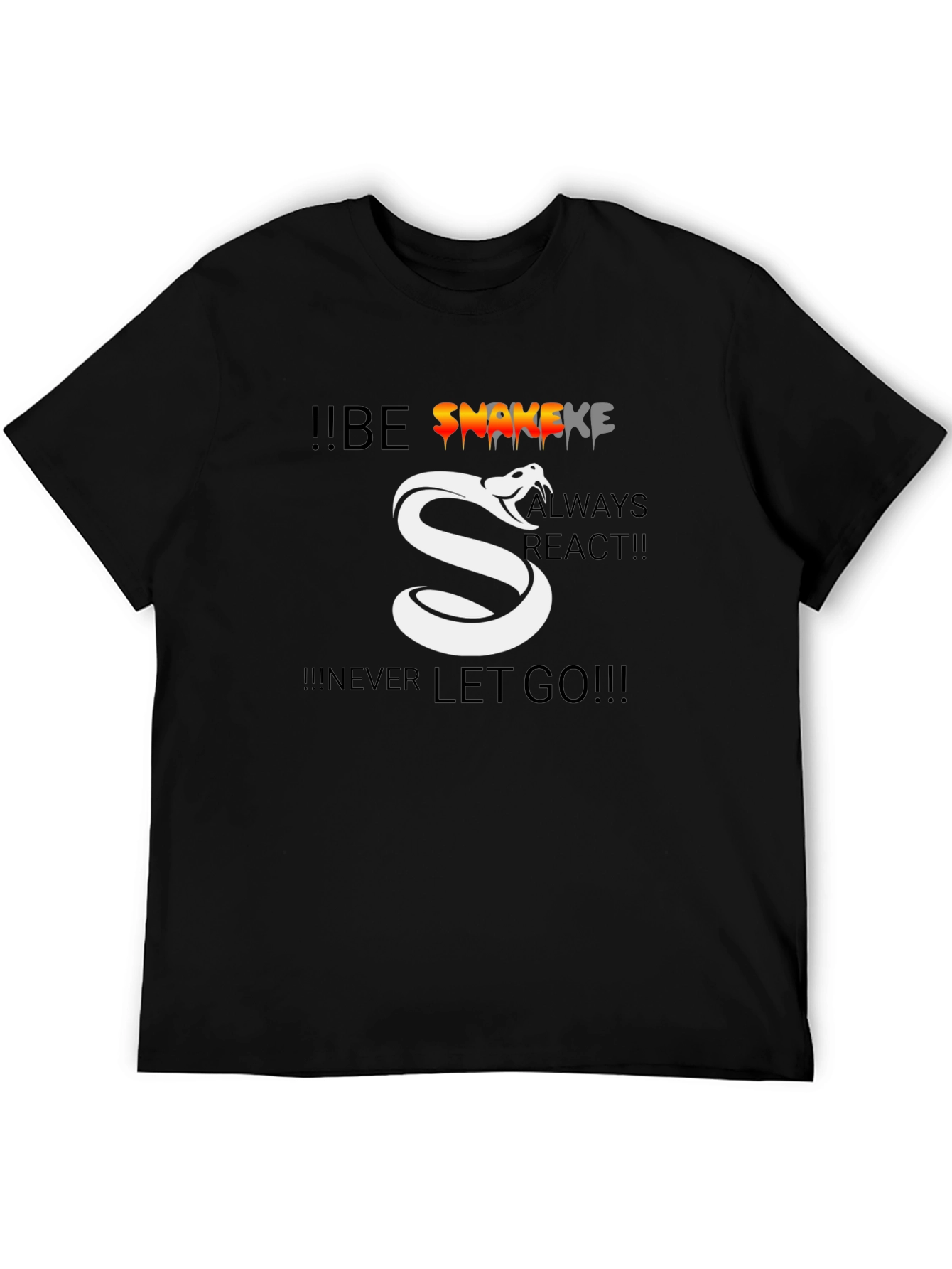 Be Snake - Motivational Graphic T-Shirt