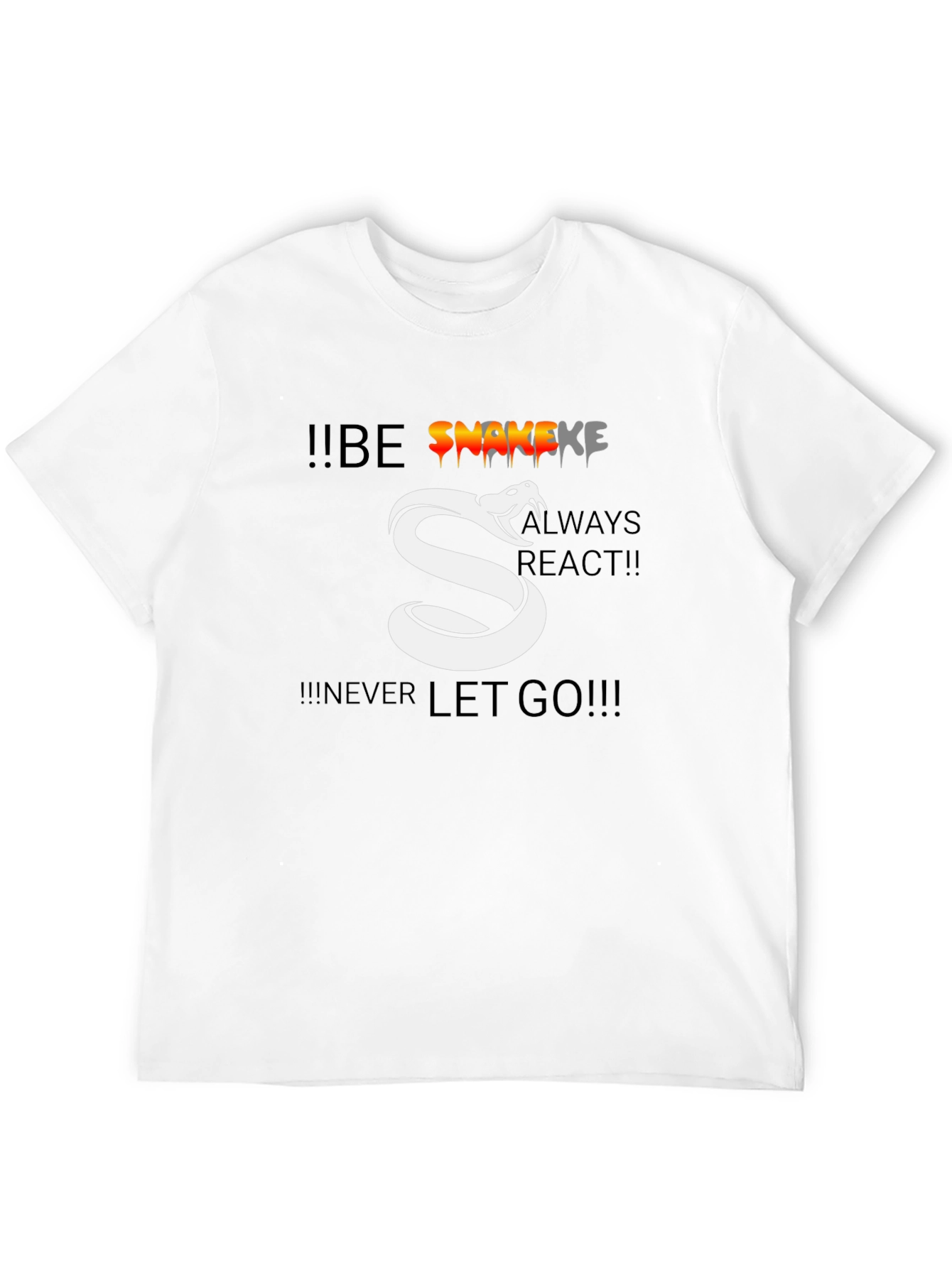 Be Snake - Motivational Graphic T-Shirt