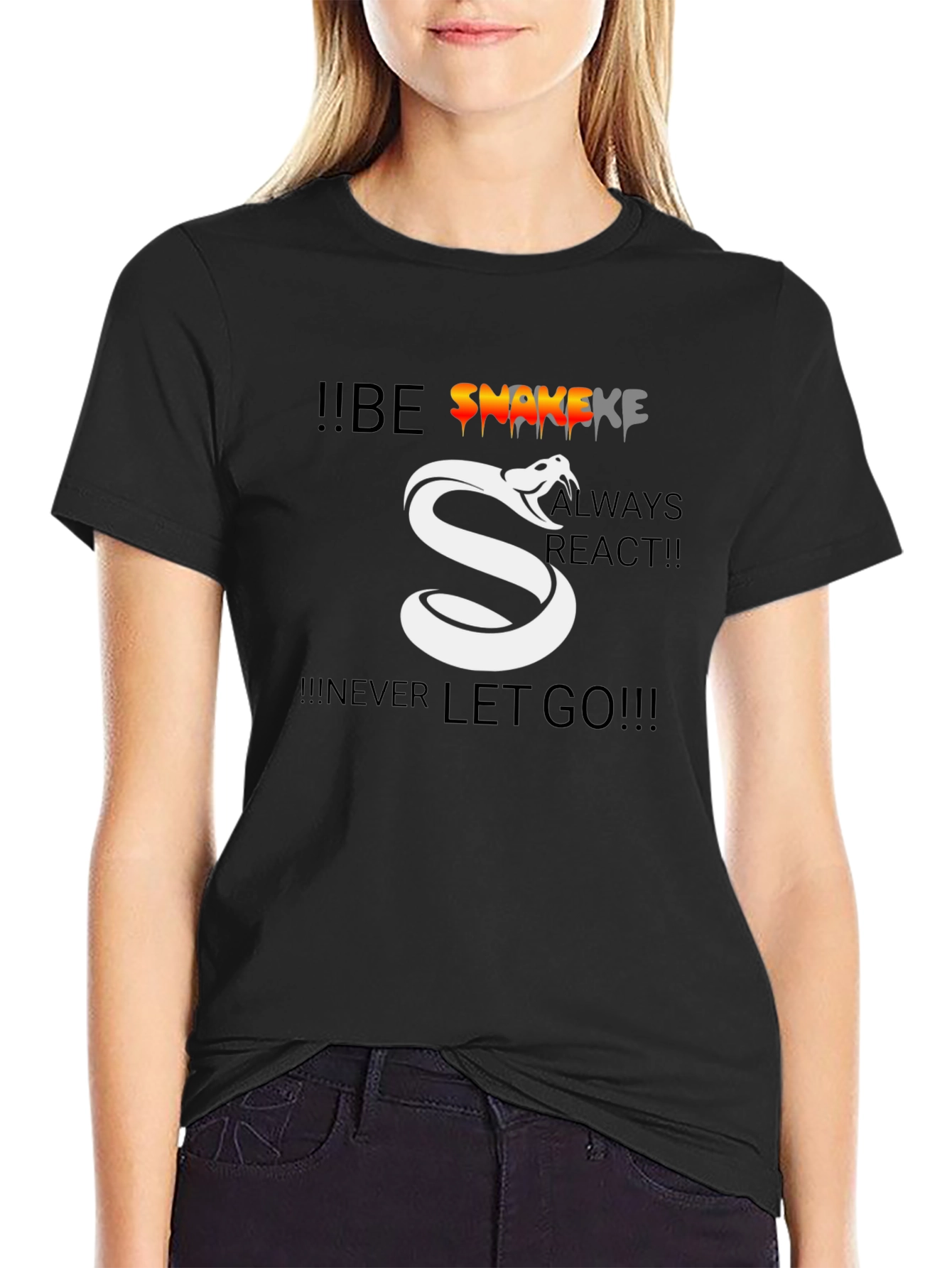 Be Snake - Motivational Graphic T-Shirt