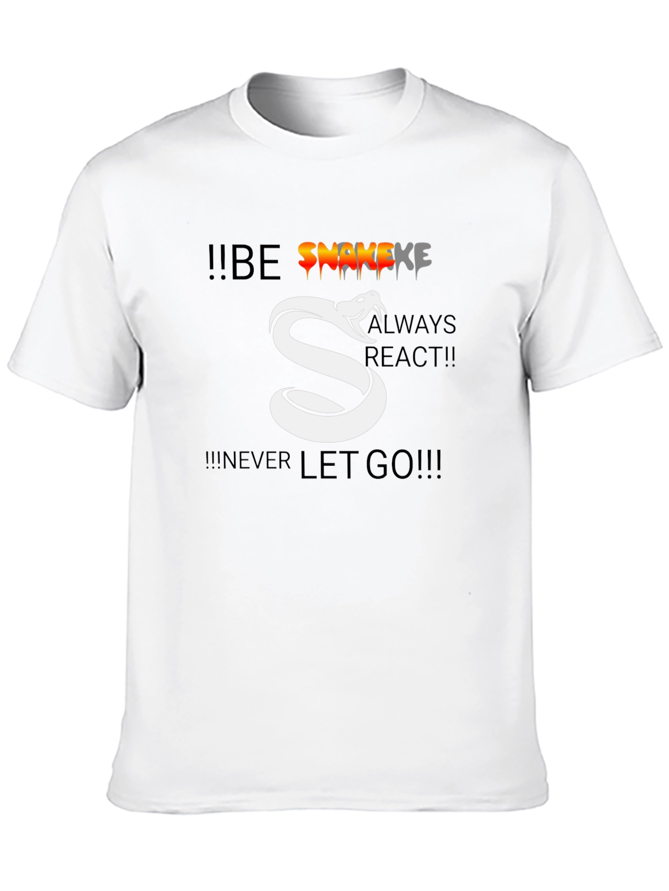Be Snake - Motivational Graphic T-Shirt