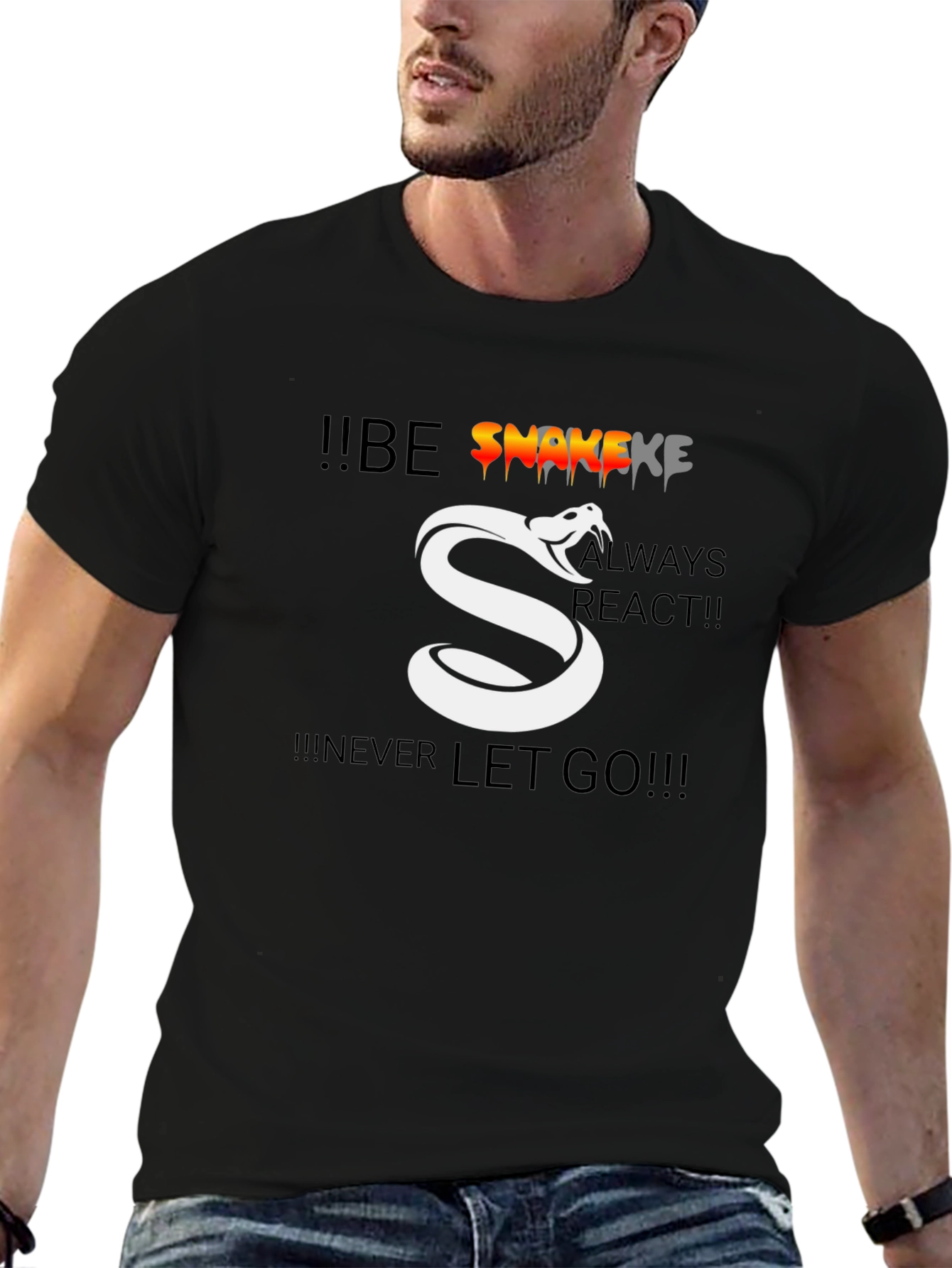 Be Snake - Motivational Graphic T-Shirt