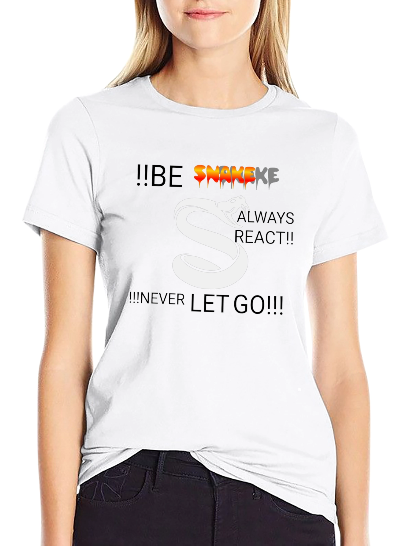 Be Snake - Motivational Graphic T-Shirt