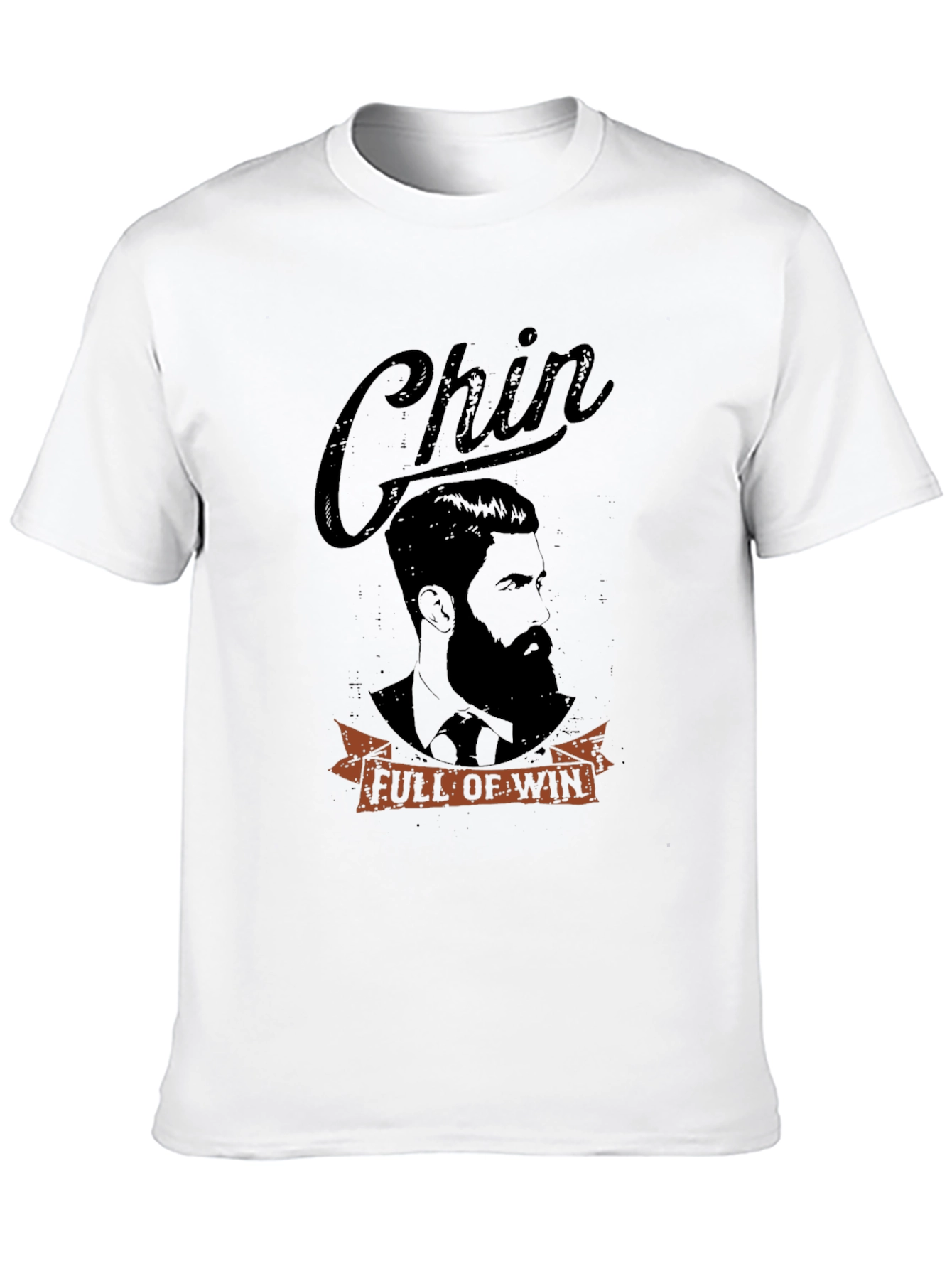 Chin Full of Win Black Graphic Tee
