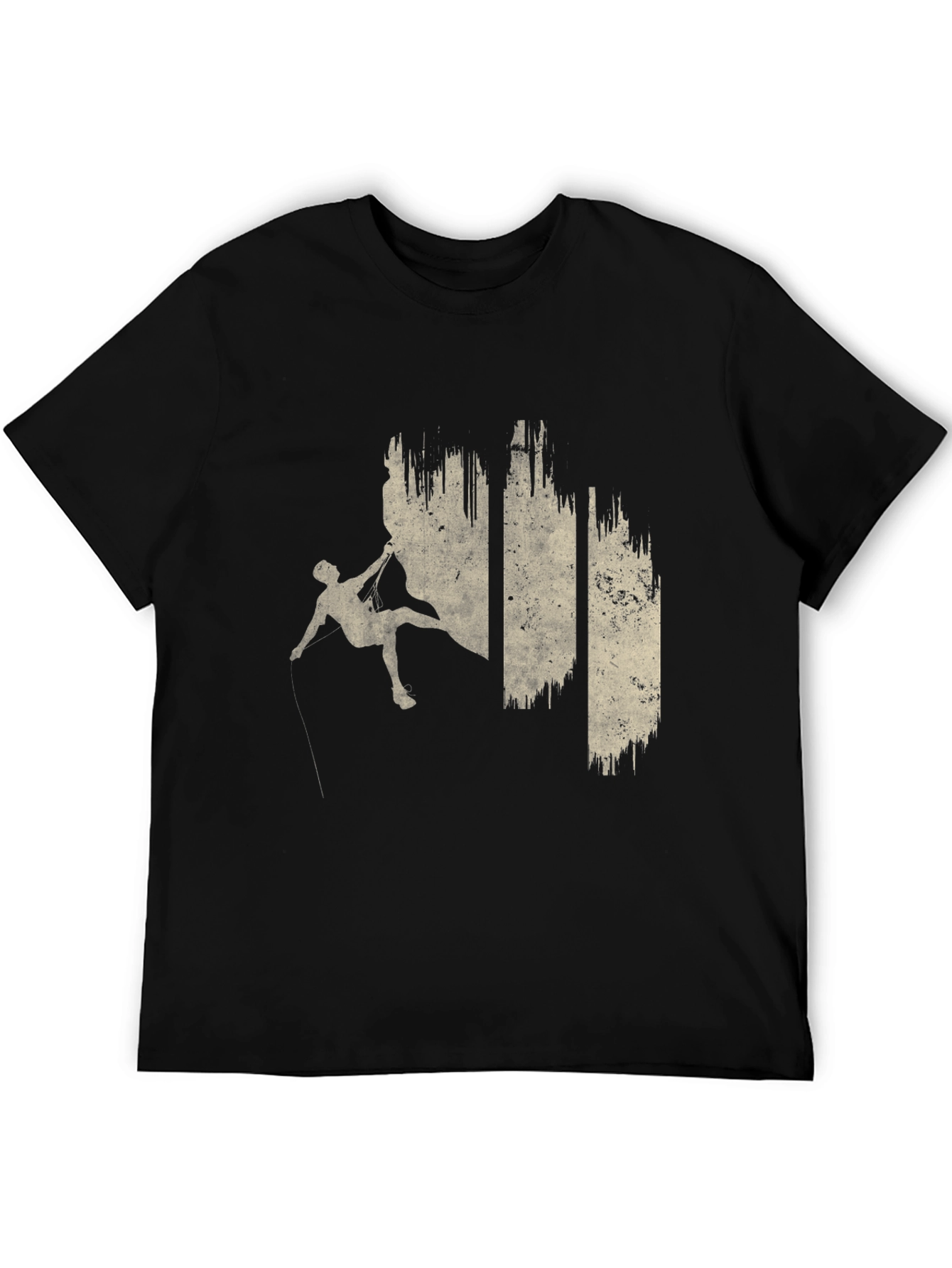 Climbing T-Shirt - Rock Climber Graphic Tee