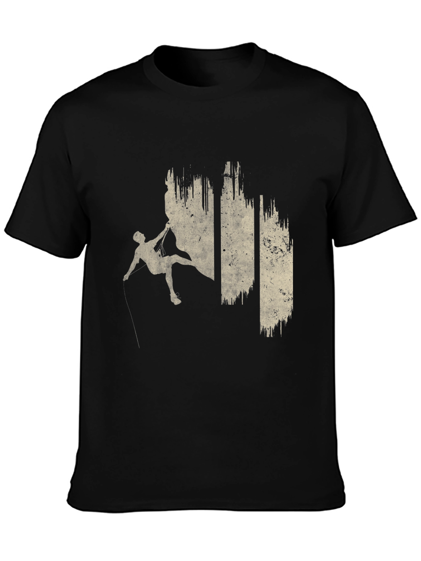 Climbing T-Shirt - Rock Climber Graphic Tee